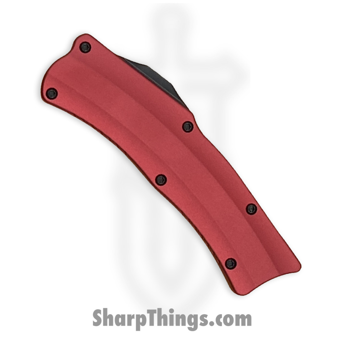 Heretic Knives - H060-6A-RED - ROC - OTF Auto - Magnacut DLC Hawkbill - Aluminum - Red - Image 3