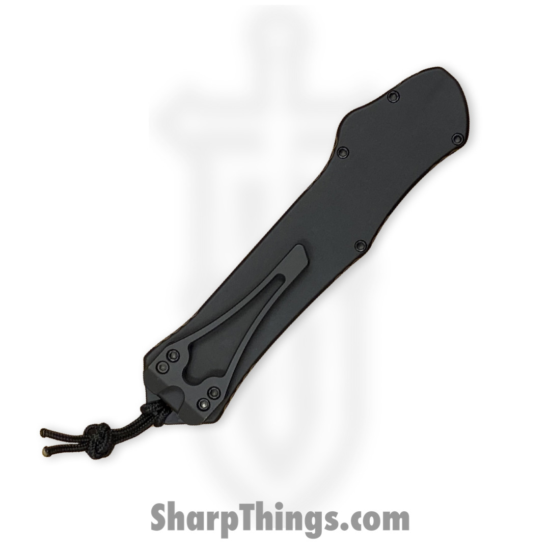Heretic Knives - H006-6A-T - Hydra - OTF Auto - Magnacut DLC Tanto - Aluminum - Black - Image 5