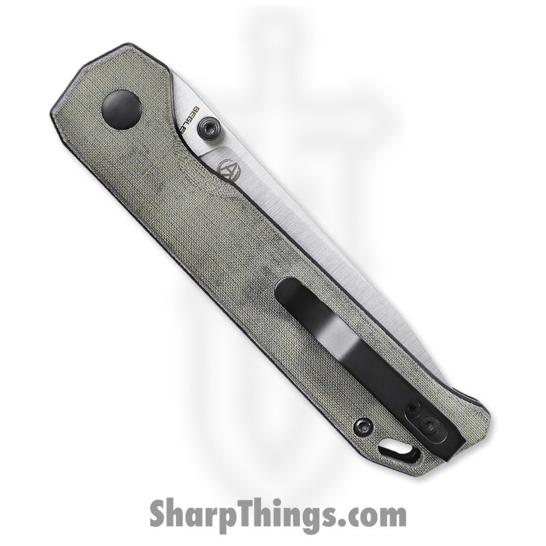 Kizer Cutlery - KIV4458.2BC1 - Begleiter 2 - Folding Knife - KIV4458.2BC1 Begleiter 2 Folding Knife - Micarta - Green - Image 6