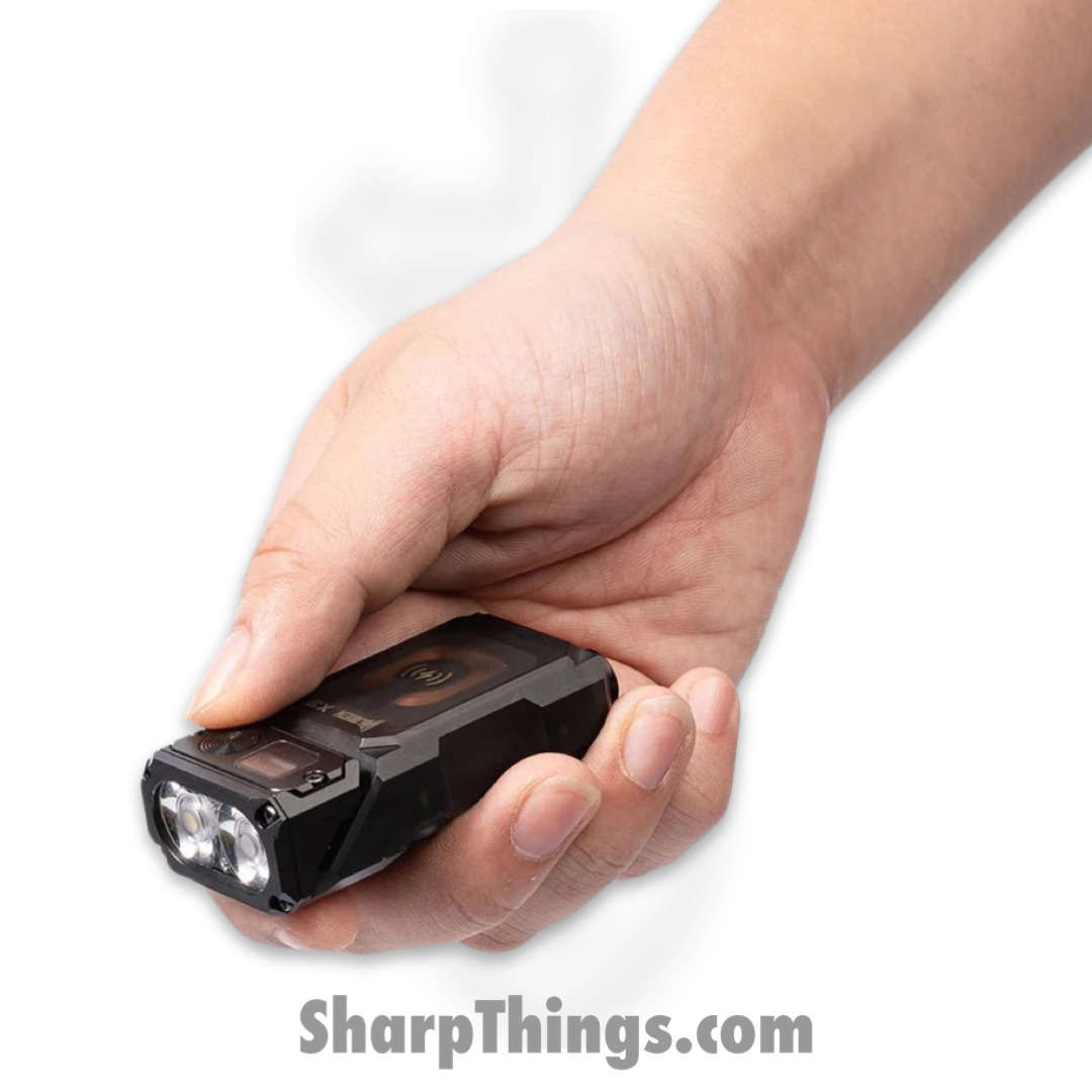 Wuben - WX3CHBX-BLK - Wuben X3 Owl EDC Flashlight and 3000mah Charging Box - Black - Image 3