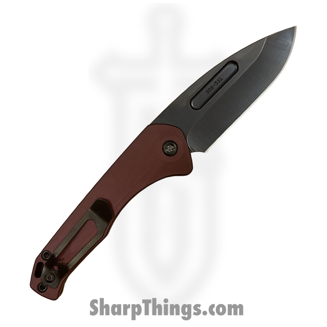 Medford Knife and Tool - MK2064PD-41AR-TPCP-Q4 - Swift Auto - Automatic Knife - s45vn DLC Drop Point - Aluminum - Red - Image 2