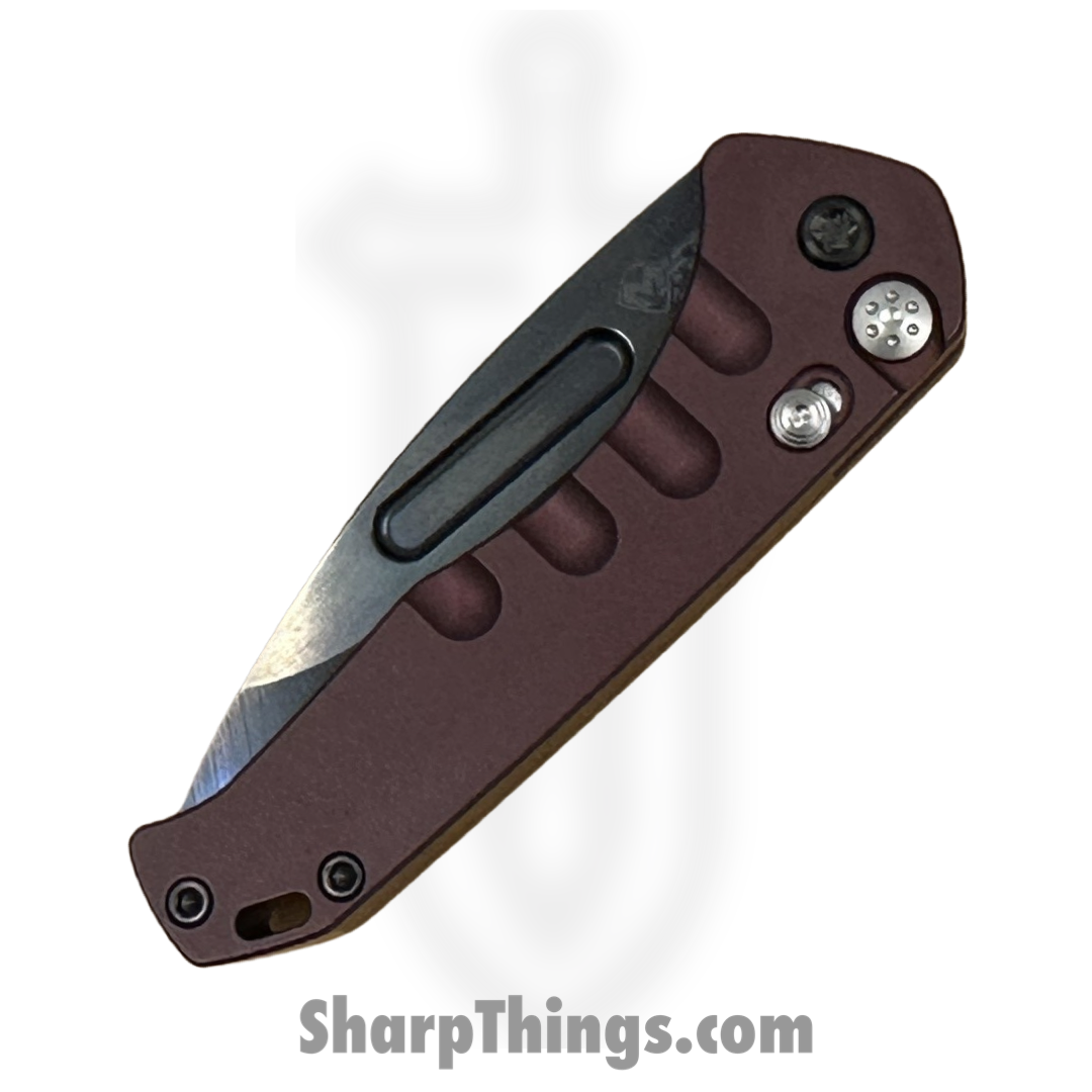 Medford Knife and Tool - MK2064PD-41AR-TPCP-Q4 - Swift Auto - Automatic Knife - s45vn DLC Drop Point - Aluminum - Red - Image 3