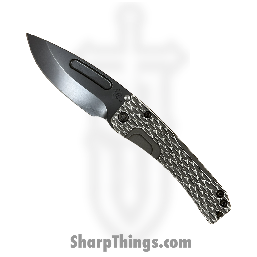 Medford Knife and Tool - MK2014PD-01TM-TPCP-Q4 - Slim Midi - Folding Knife - S45vn DLC Drop Point - Titanium - "Dragon Skin"