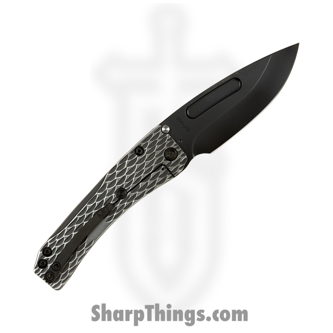 Medford Knife and Tool - MK2014PD-01TM-TPCP-Q4 - Slim Midi - Folding Knife - S45vn DLC Drop Point - Titanium - "Dragon Skin" - Image 2
