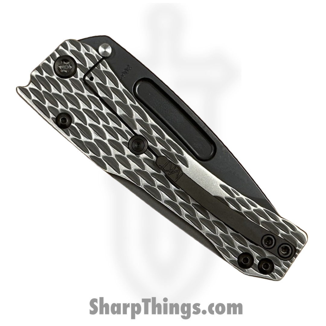 Medford Knife and Tool - MK2014PD-01TM-TPCP-Q4 - Slim Midi - Folding Knife - S45vn DLC Drop Point - Titanium - "Dragon Skin" - Image 4