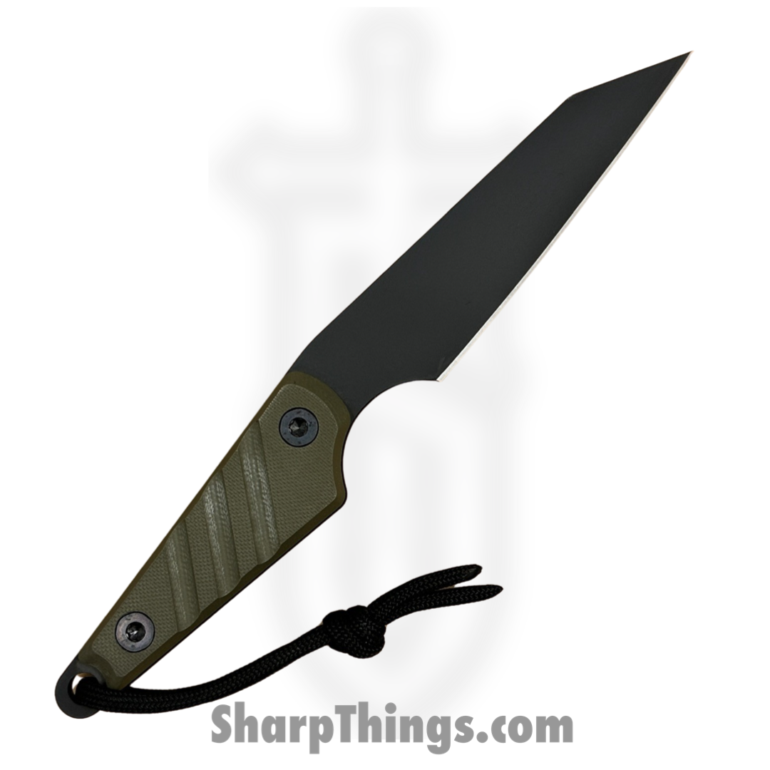 Medford Knife and Tool - MK1144PQ-10KB-SPQ3-Q4 - UDT 1 - Fixed Blade Knife - s45vn Coated Wharncliffe - G10 - Od Green - Image 2