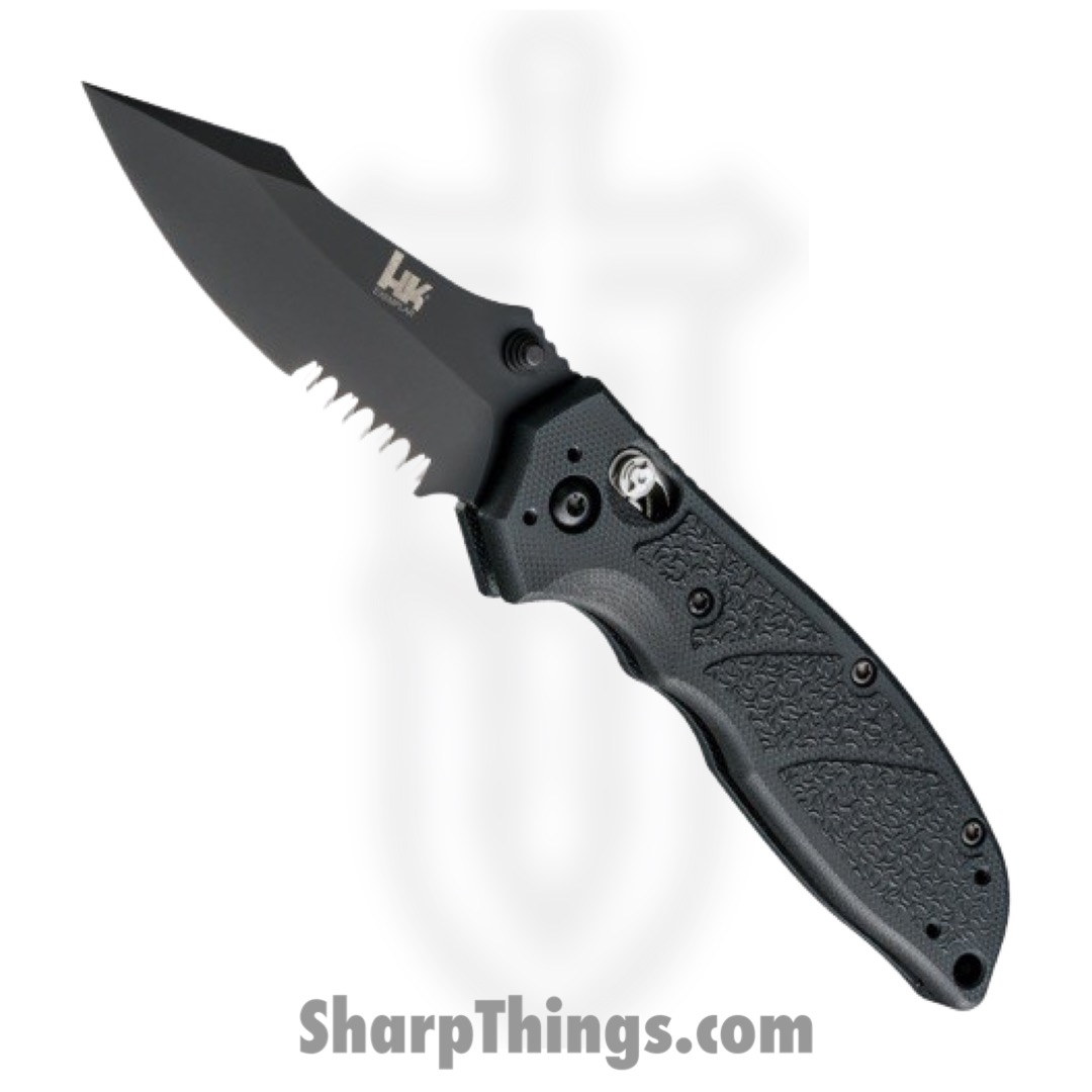 Hogue Knives - 54150 - HK Exemplar - Folding Knife - 154cm Coated Clip Point - G10 - Black