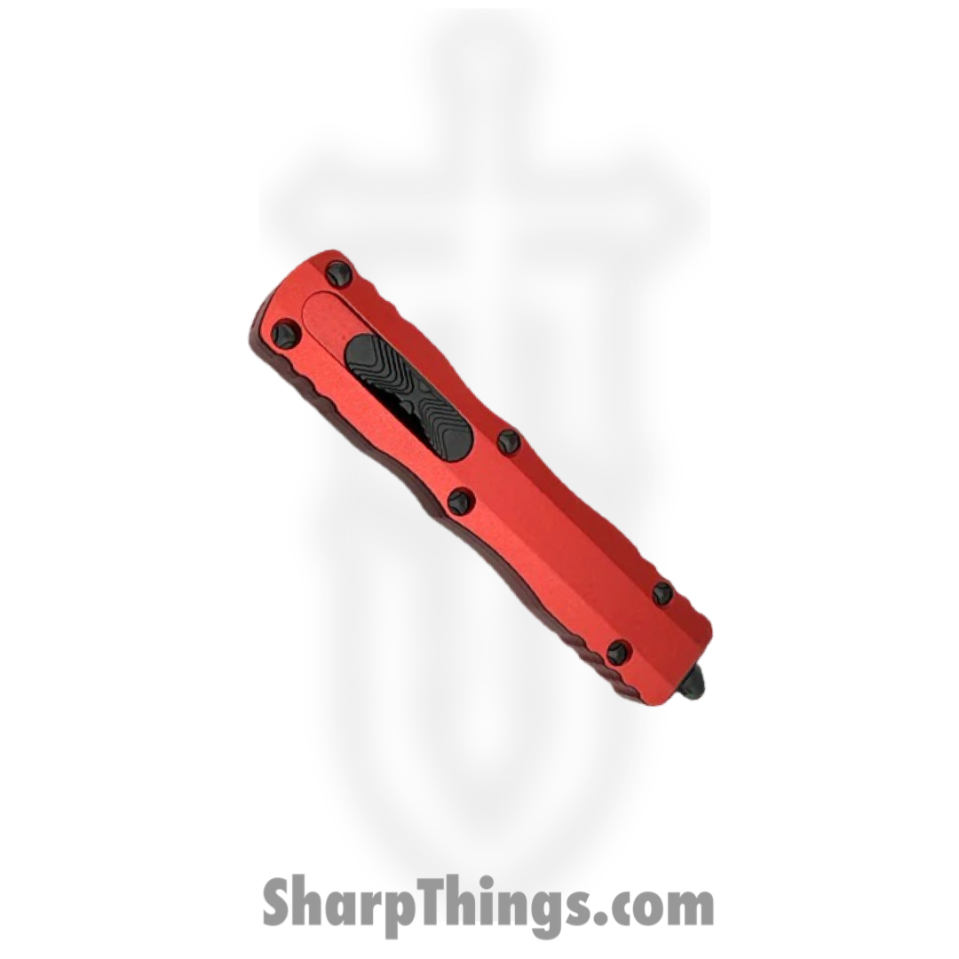 Microtech - 225-1RD - Dirac D/E - OTF Auto - DLC Dagger - 6061-T6 Aluminum - Red - Image 3