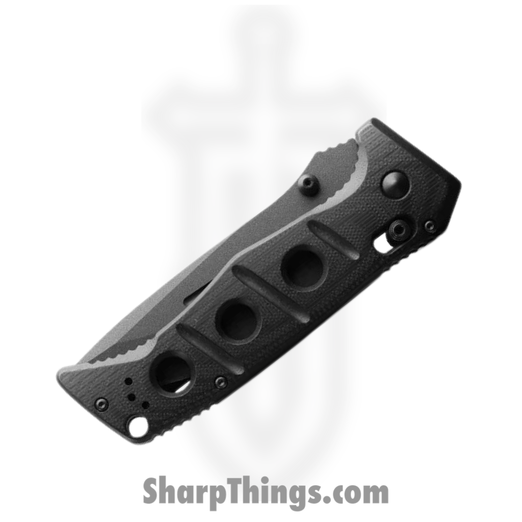 Benchmade - 275GY-1 - Adamas - Folding Knife - CPM-CruWear Coated Drop Point - G10 - Black - Image 3