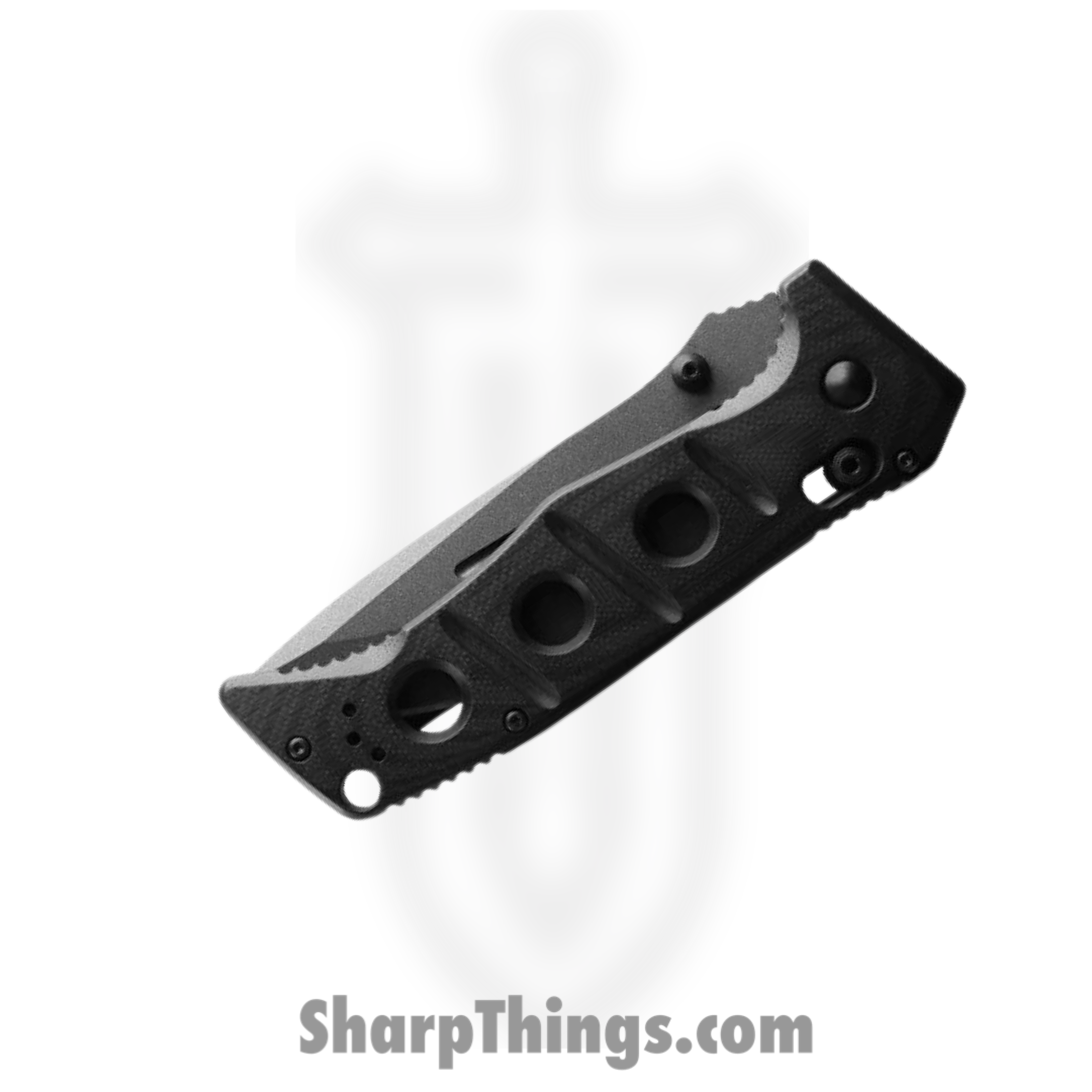 Benchmade - 275SGY-1 - Adamas - Folding Knife - CPM CruWear Coated Drop Point P/S - G10 - Black - Image 3