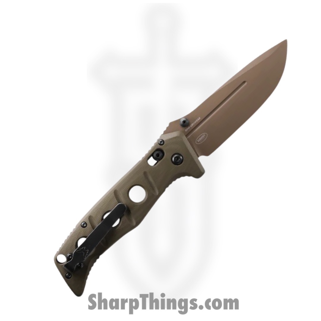 Benchmade - 275FE-2 - Adamas - Folding Knife - CPM-CruWear Coated Drop Point - G10 - Flat Earth - Image 2
