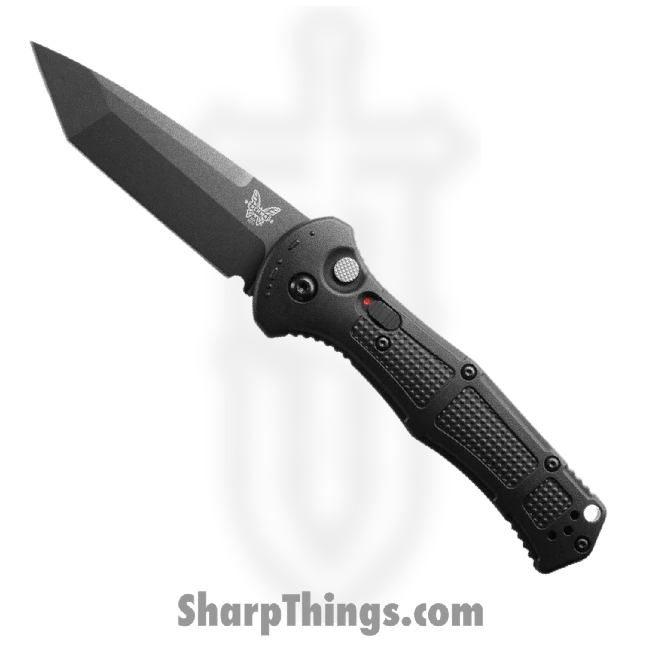 Benchmade - 9071BK - Claymore - Automatic Knife - CPM-D2 Coated Tanto - Grivory - Black