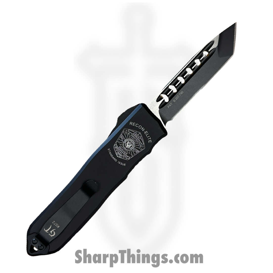 Guardian Tactical - GT103221 - Recon Elite - OTF Auto - Elmax - 2-Tone Tanto - Black - Image 2