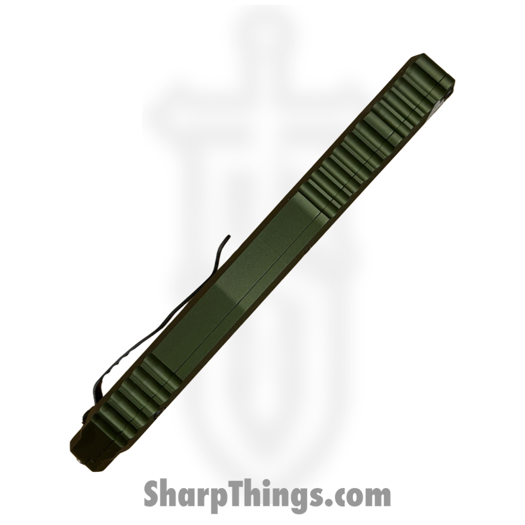 Guardian Tactical - GT108221 - Recon Elite - OTF Auto - Elmax - 2-Tone Tanto - OD Green - Image 9