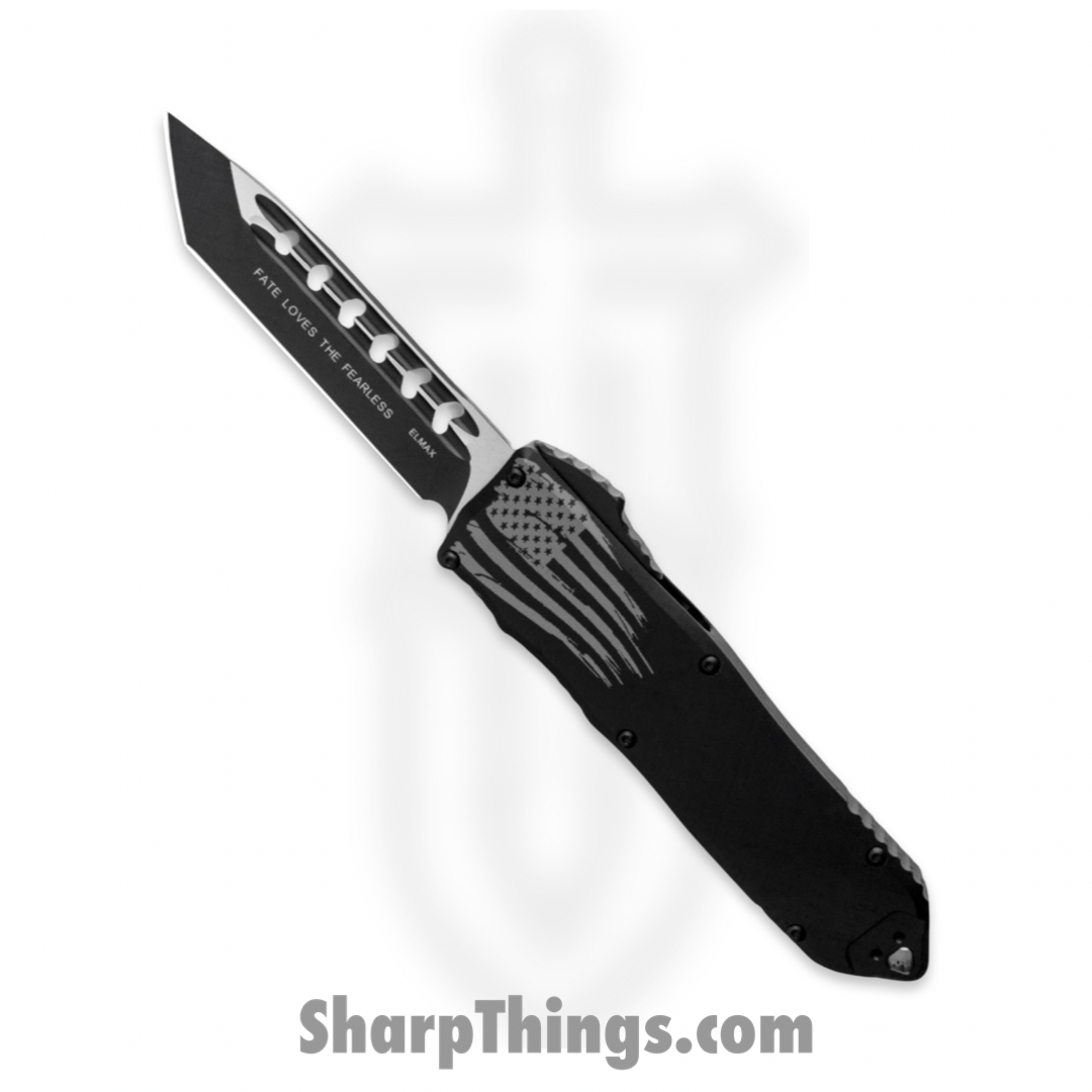 Guardian Tactical - GT103221 - Recon Elite - OTF Auto - Elmax - 2-Tone Tanto - Black