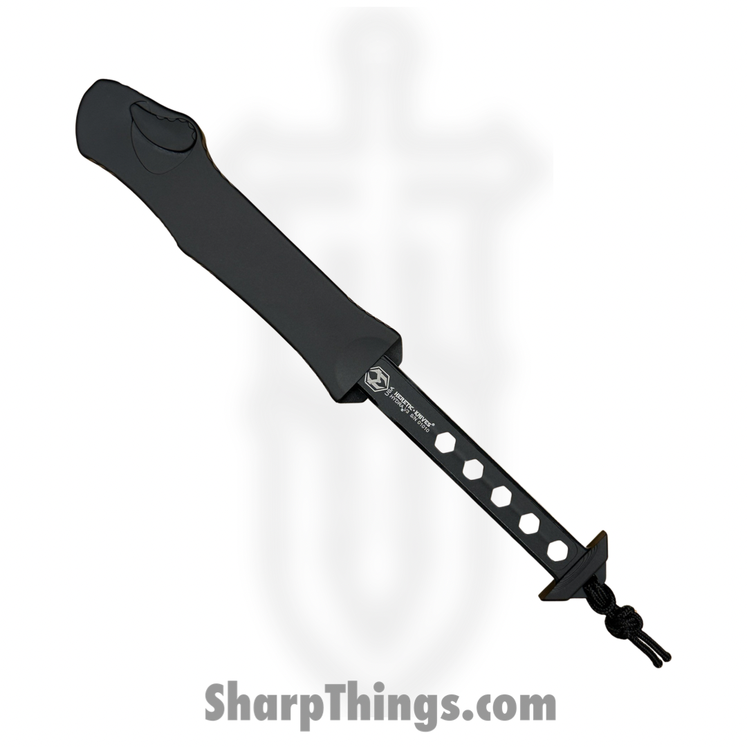 Heretic - H008-7A - Hydra - OTF Auto - CPM Magnacut Bronze - Recurve - Aluminum - Black - Image 6