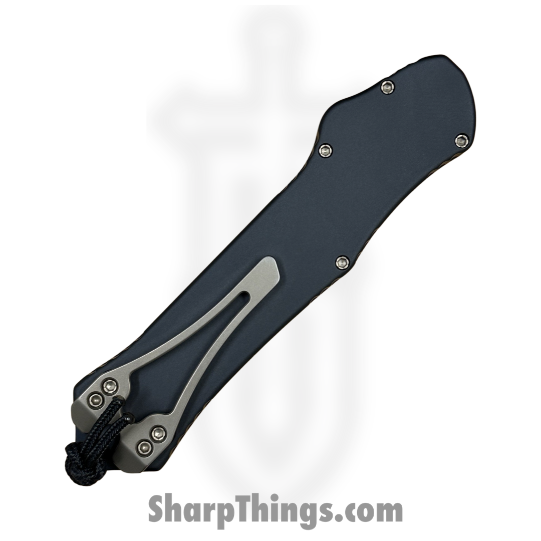 Heretic - H008-7A - Hydra - OTF Auto - CPM Magnacut Bronze - Recurve - Aluminum - Black - Image 4