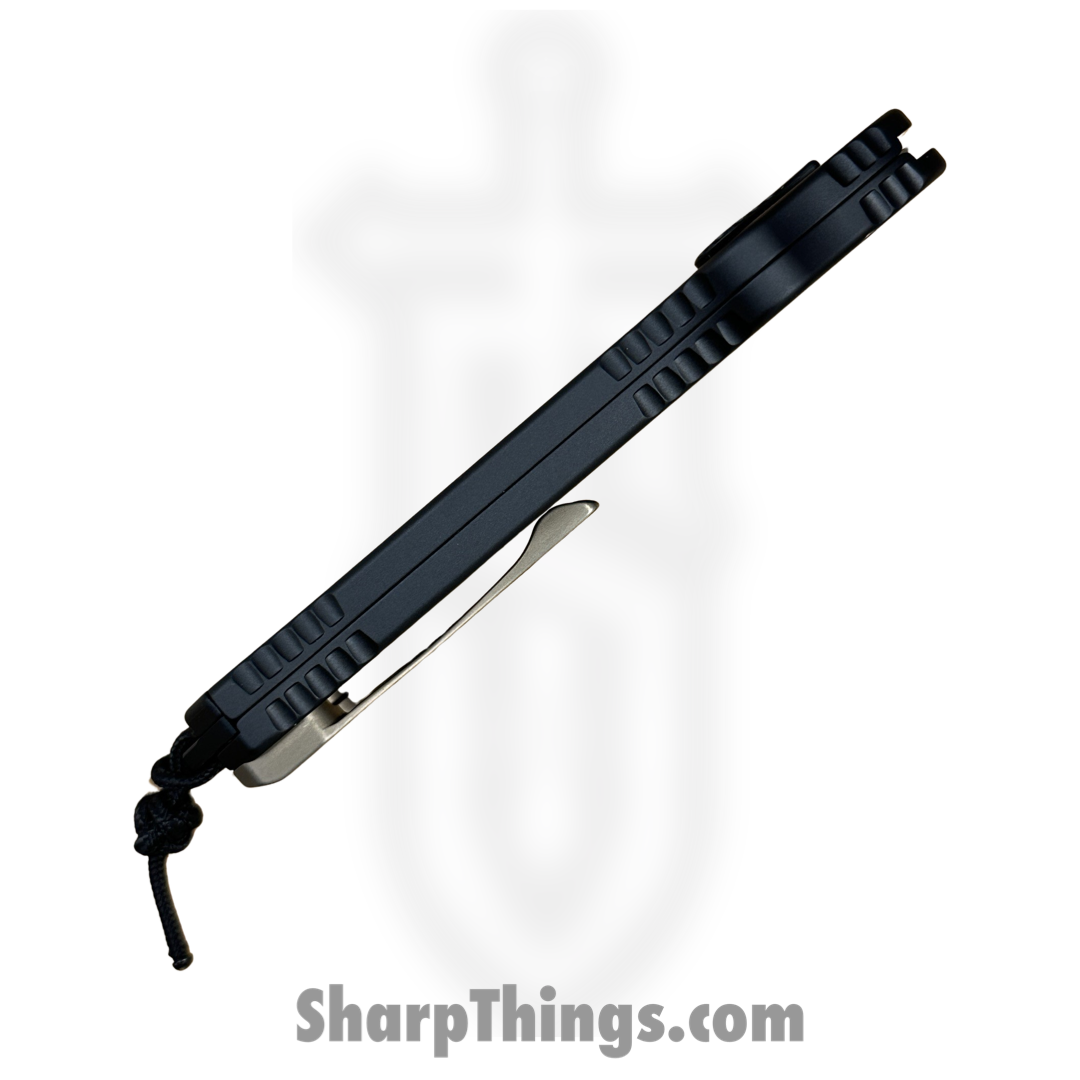 Heretic - H008-7A - Hydra - OTF Auto - CPM Magnacut Bronze - Recurve - Aluminum - Black - Image 9