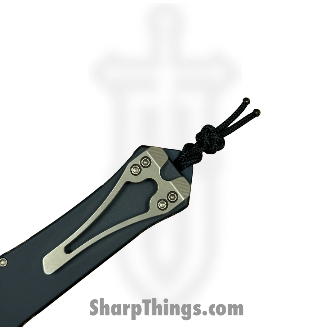 Heretic - H008-7A - Hydra - OTF Auto - CPM Magnacut Bronze - Recurve - Aluminum - Black - Image 8