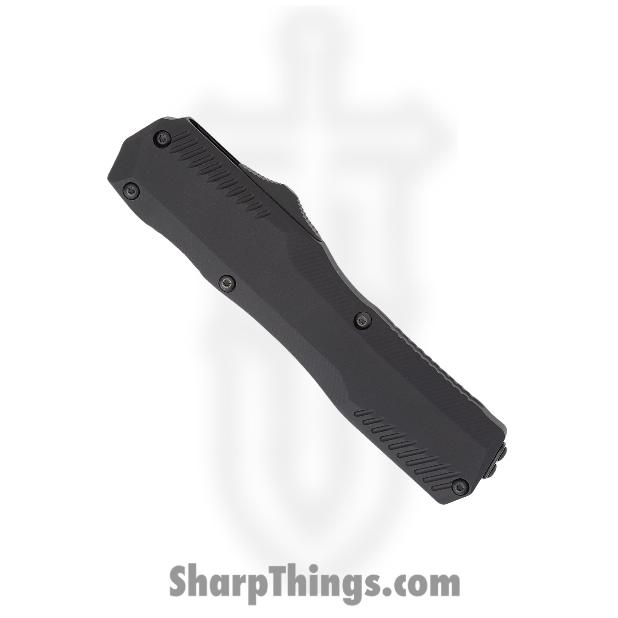 Kershaw - 9000BLK - Diskin Livewire - OTF Auto - MagnaCut DLC Spear Point - 6061-T6 Aluminum - Black - Image 3