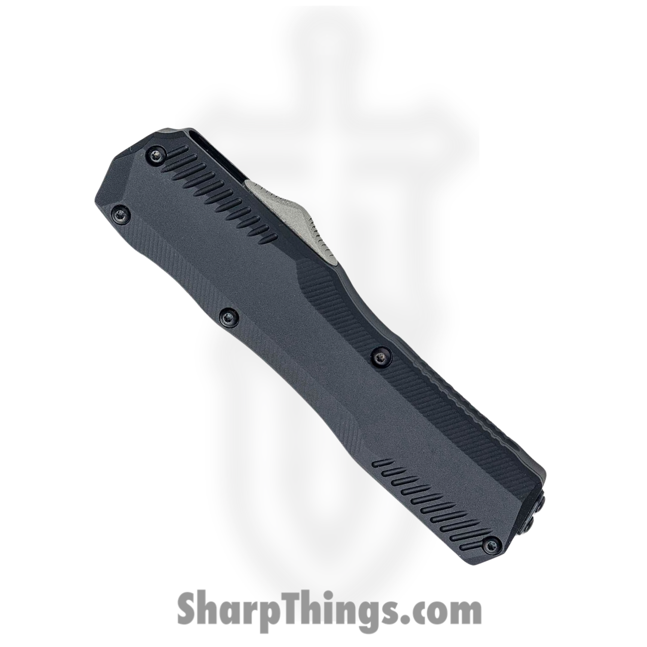 Kershaw - 9000 - Diskin Livewire - OTF Auto - MagnaCut Stonewash Spear Point - 6061-T6 Aluminum - Black - Image 3