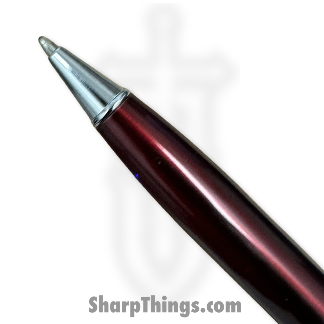 Razor Tactical - RT-7373-RED - Pen Knife - Part Serrated - Black Ink Ballpoint - Red - Image 4