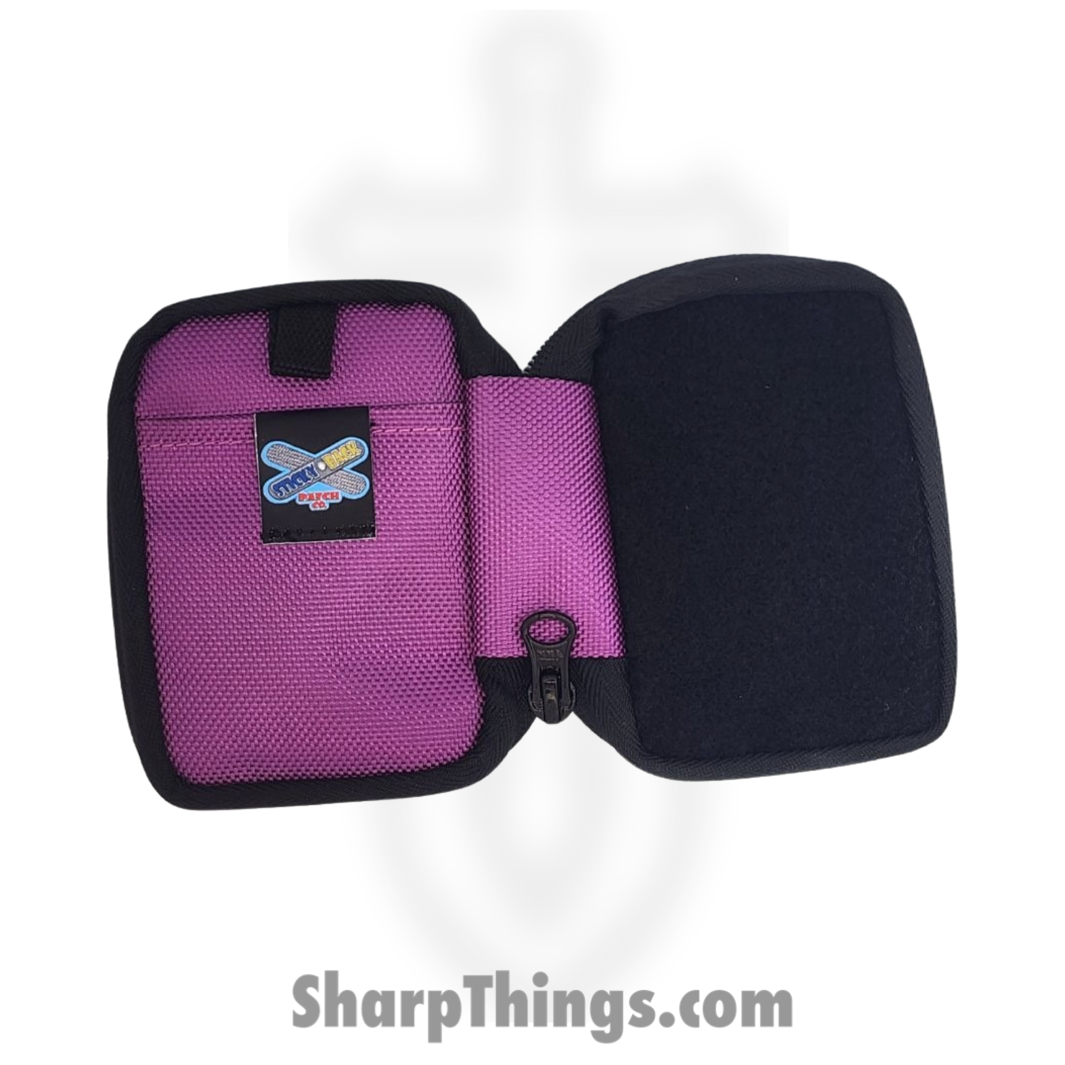 Sticky Back Patch - Micro Pouch EDC Wallet - Purple