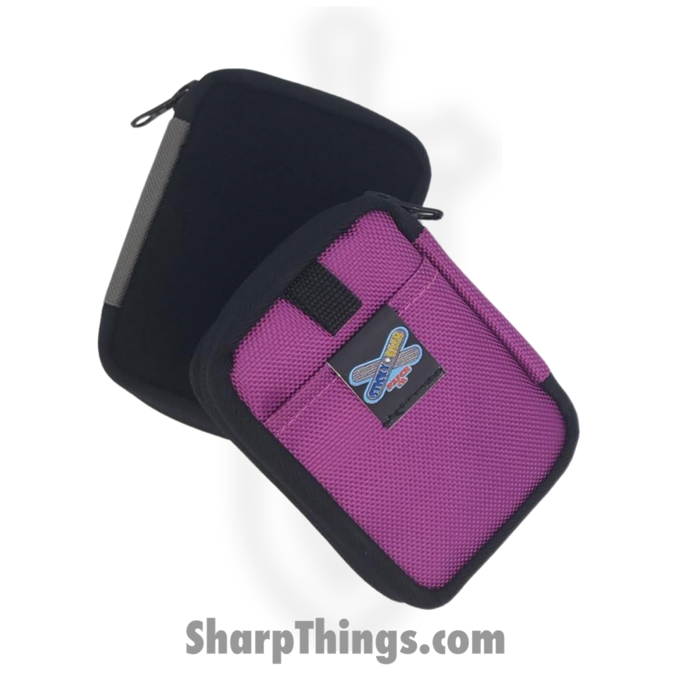 Sticky Back Patch - Micro Pouch EDC Wallet - Purple - Image 3