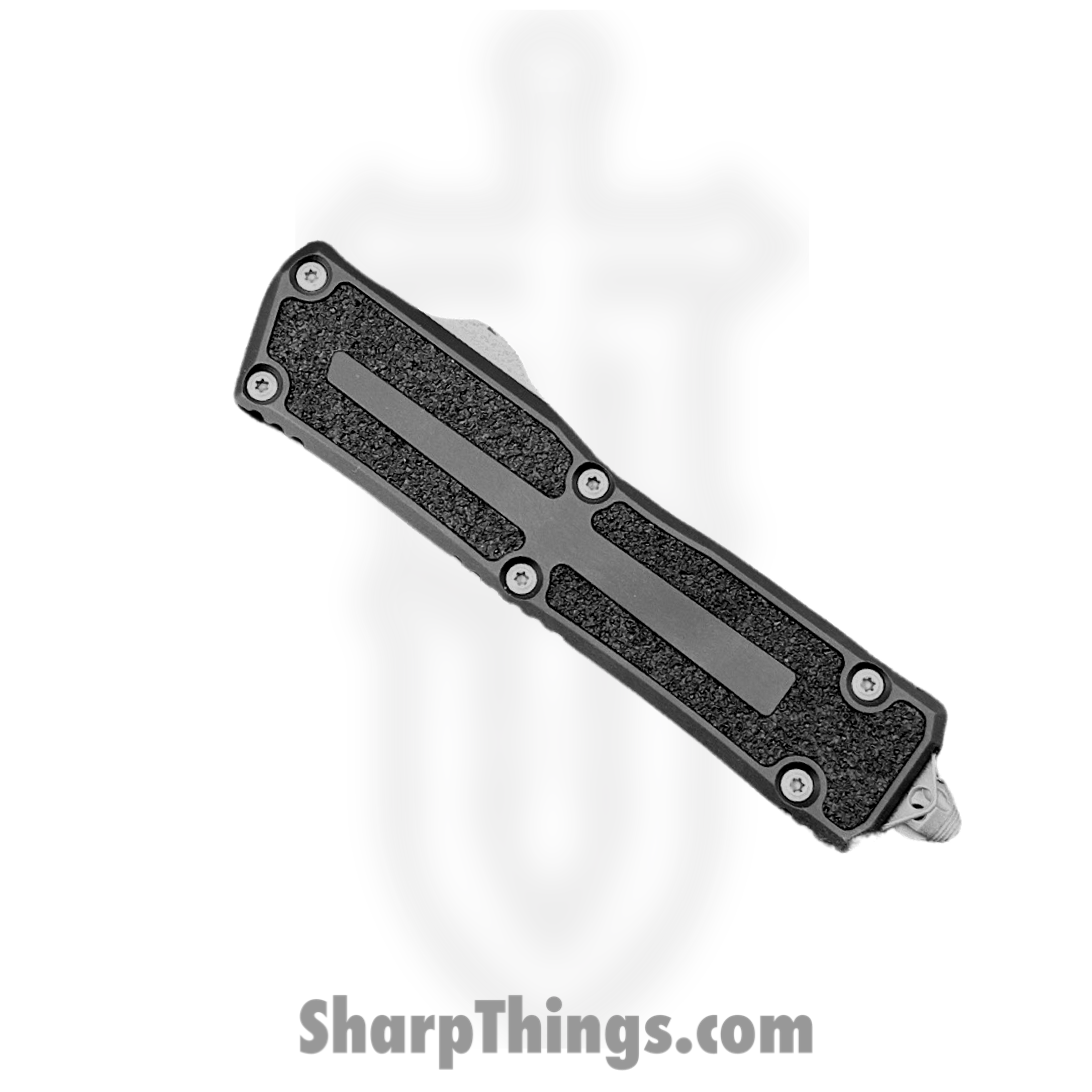 Microtech - 1278-10AP-PR - Scarab II Gen III - OTF Knife - M390MK Apocalyptic Standard - 6061-T6 Aluminum - Black - Image 3