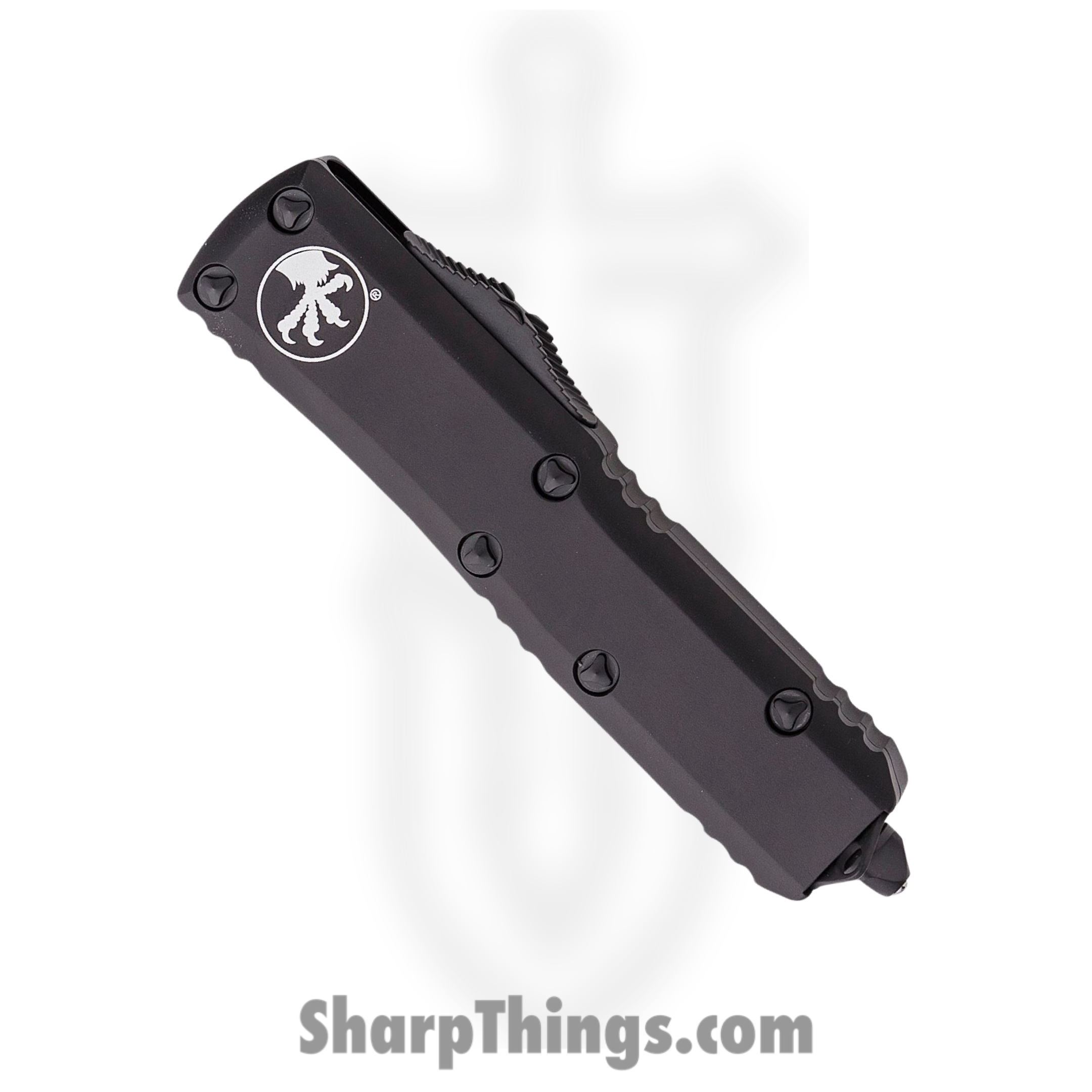 Microtech - 233-1T - UTX-85 Tactical - OTF Auto - Black Tanto - 6061-T6 Aluminum - Black - Image 3