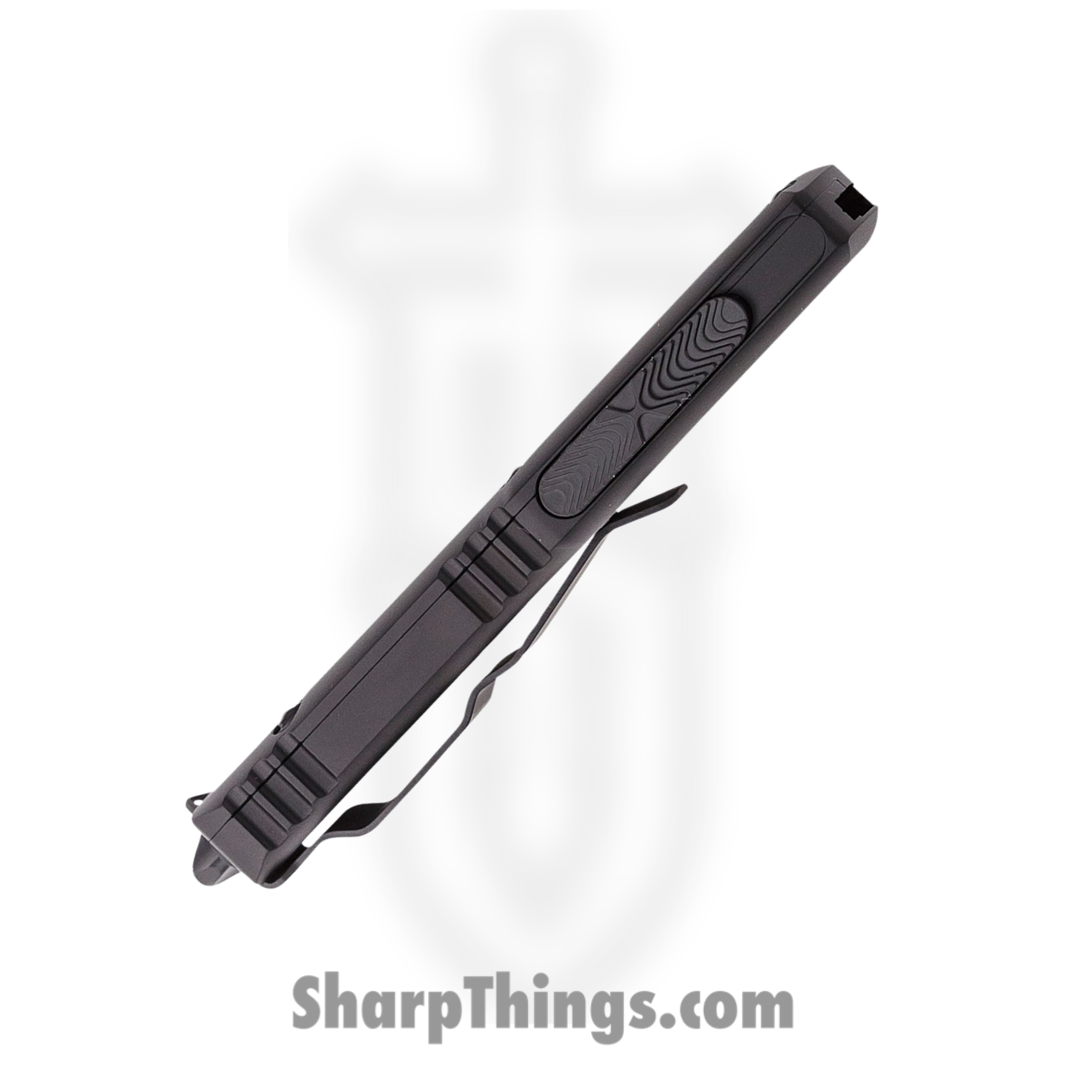 Microtech - 233-1T - UTX-85 Tactical - OTF Auto - Black Tanto - 6061-T6 Aluminum - Black - Image 5