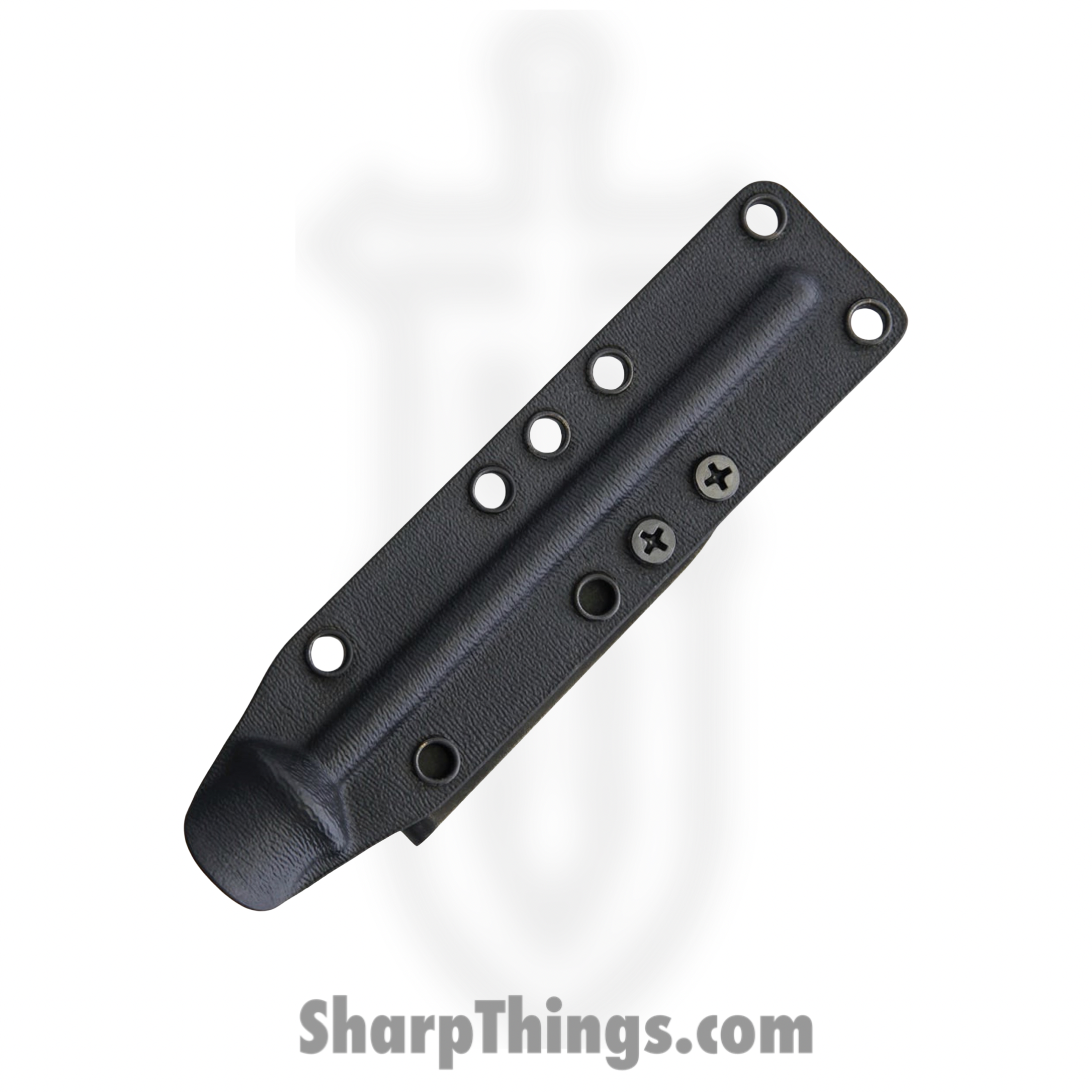 Bastinelli Creations - BAS217B - Ice Scream Ice Pick - Fixed Blade Knife - HDL420 Satin Spike - Aluminum - Black - Image 2