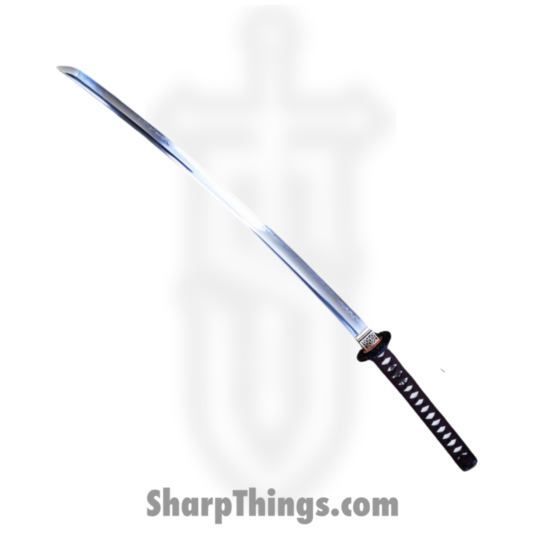 Battle Blades - BBISSS - Sanbon-Sugi Shinken - Fixed Blade Knife - 1095 Polished - Hardwood - Brown