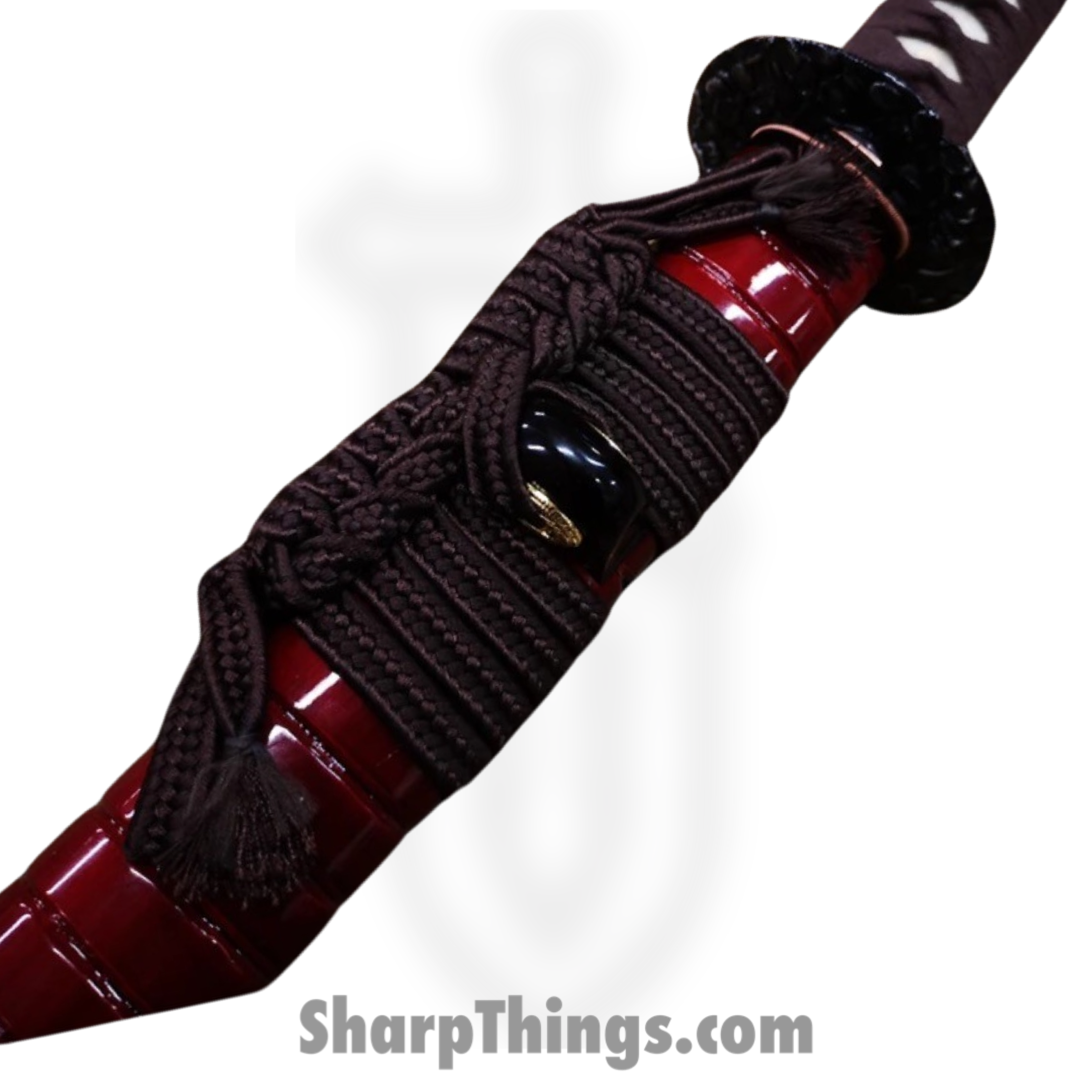 Battle Blades - BBISSS - Sanbon-Sugi Shinken - Fixed Blade Knife - 1095 Polished - Hardwood - Brown - Image 4