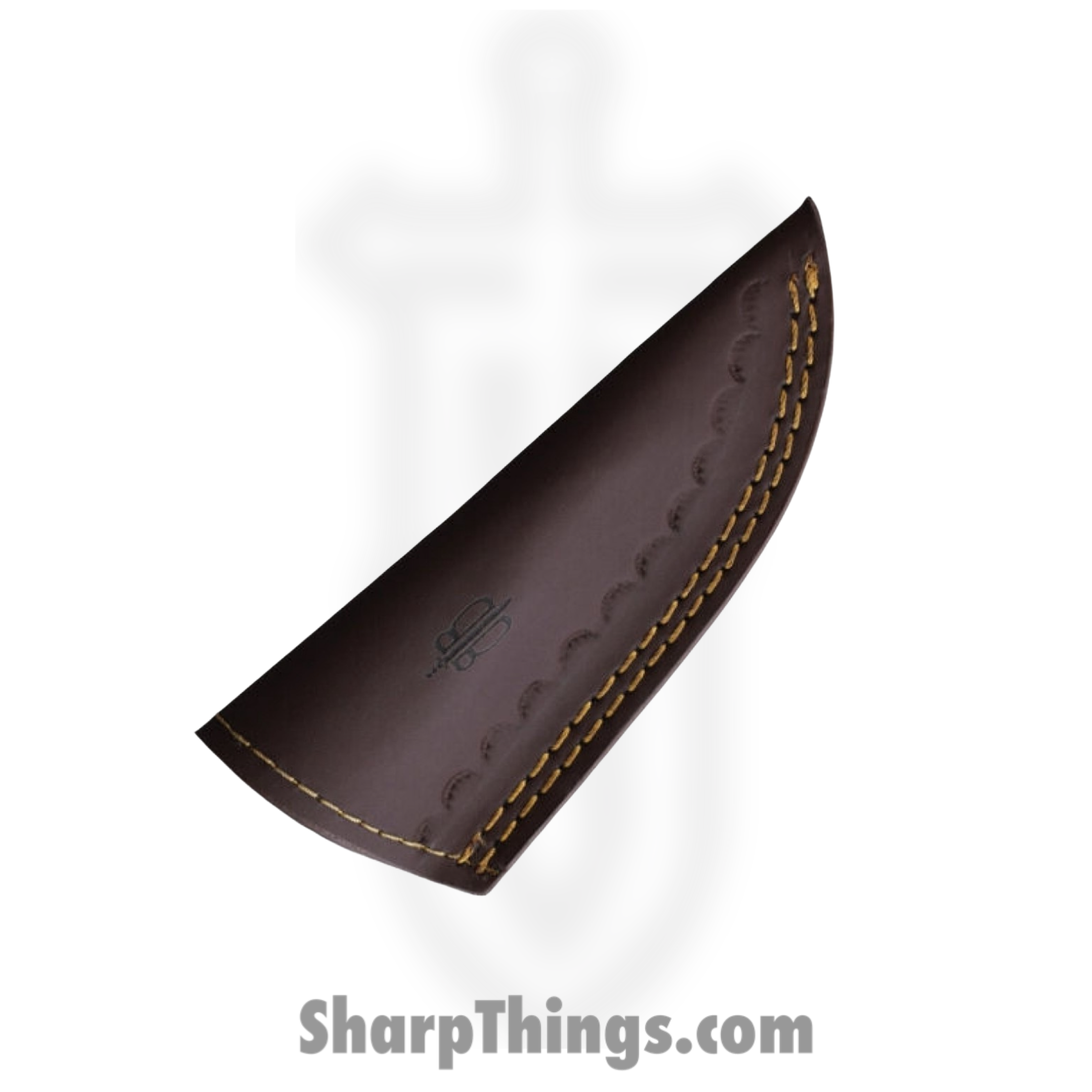 BNB Knives - BNB134647 - Mini Skinner - Fixed Blade Knife - 1095 Damascus Drop Point - Walnut Wood - Brown - Image 2