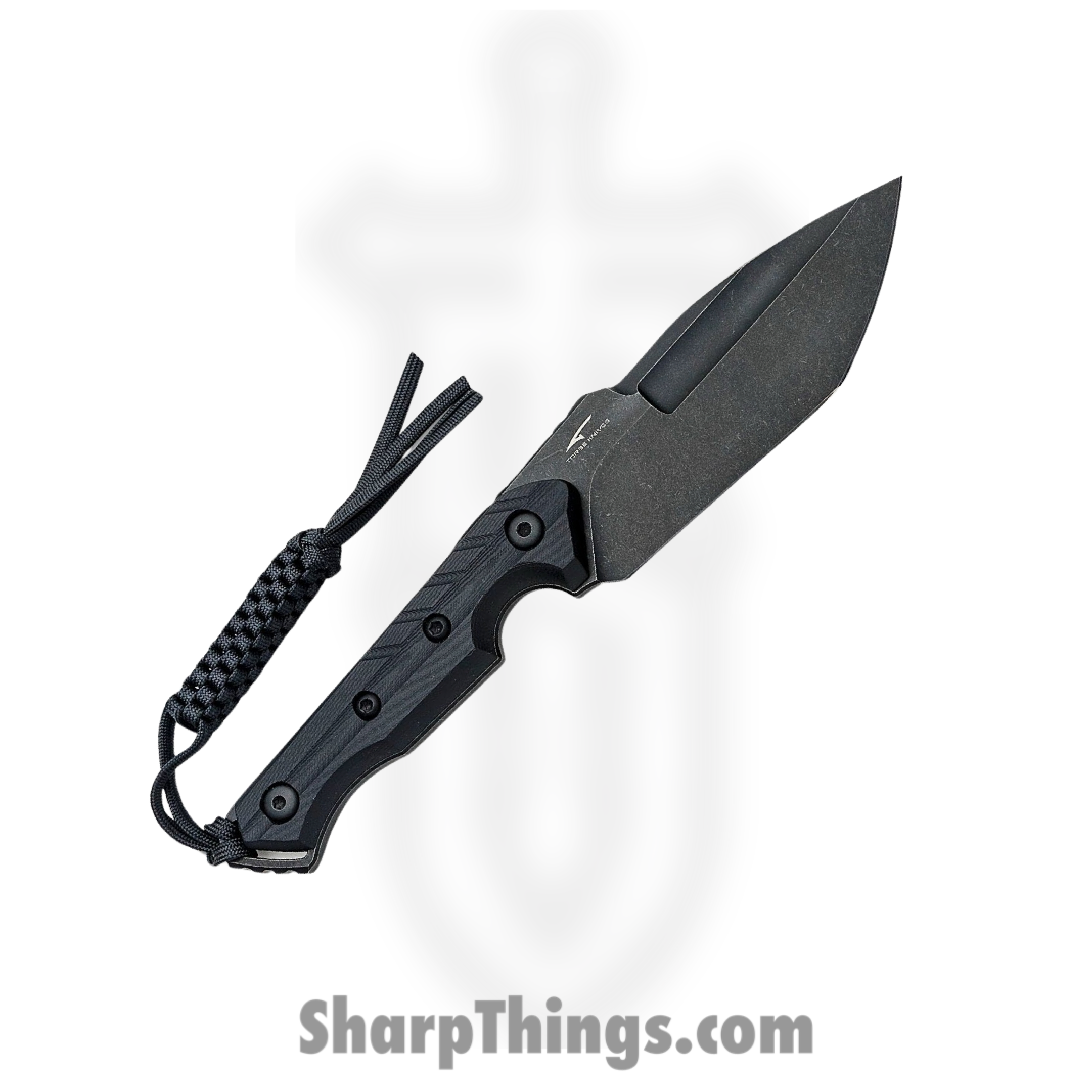 Civivi - CIVC210401 - Maxwell - Fixed Blade Knife - D2 Black Stonewash Spear Point - G10 - Black - Image 2