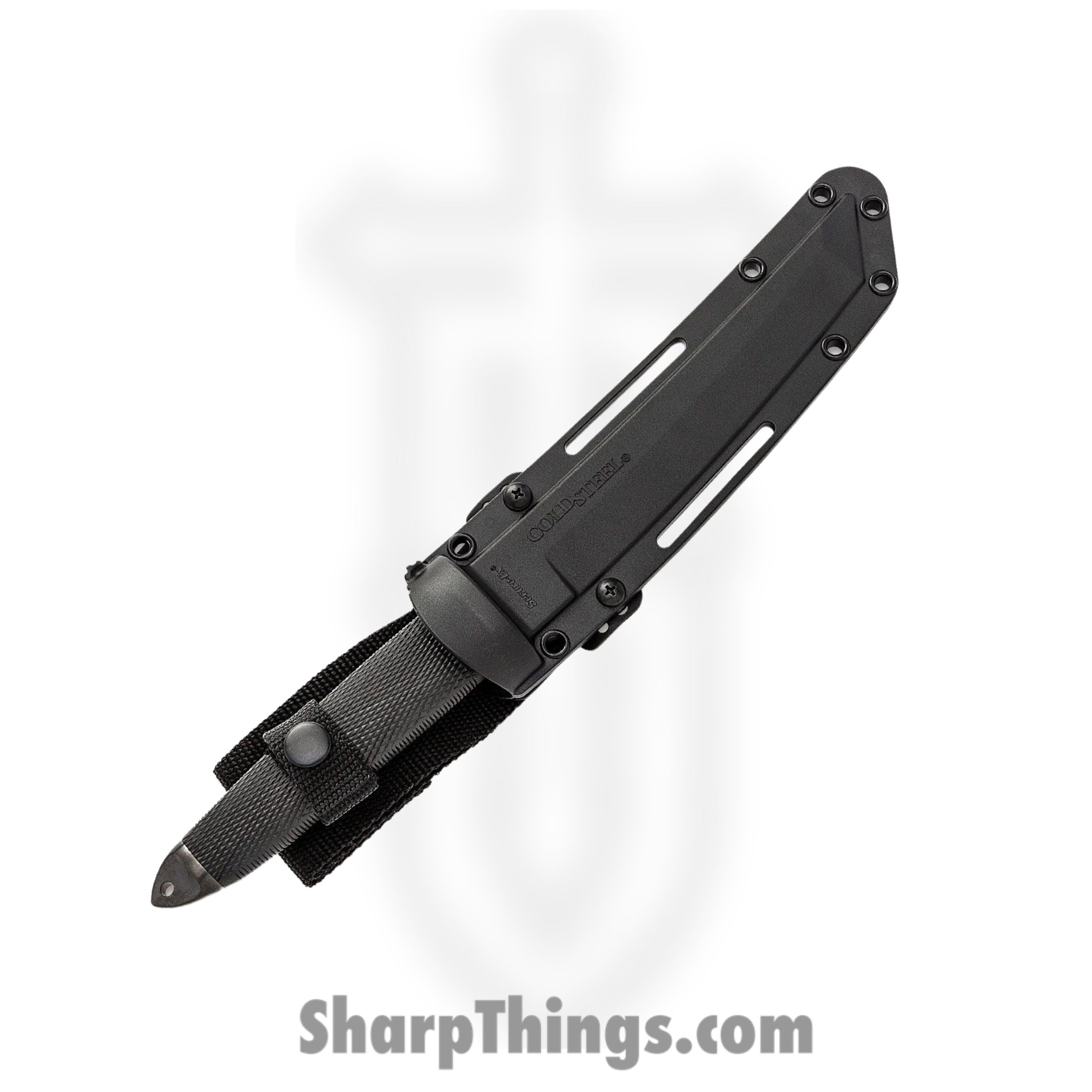 Cold Steel - CS13QMBII - Magnum Tanto II - Fixed Blade Knife - 3V DLC Tanto - Kray-Ex - Black - Image 3