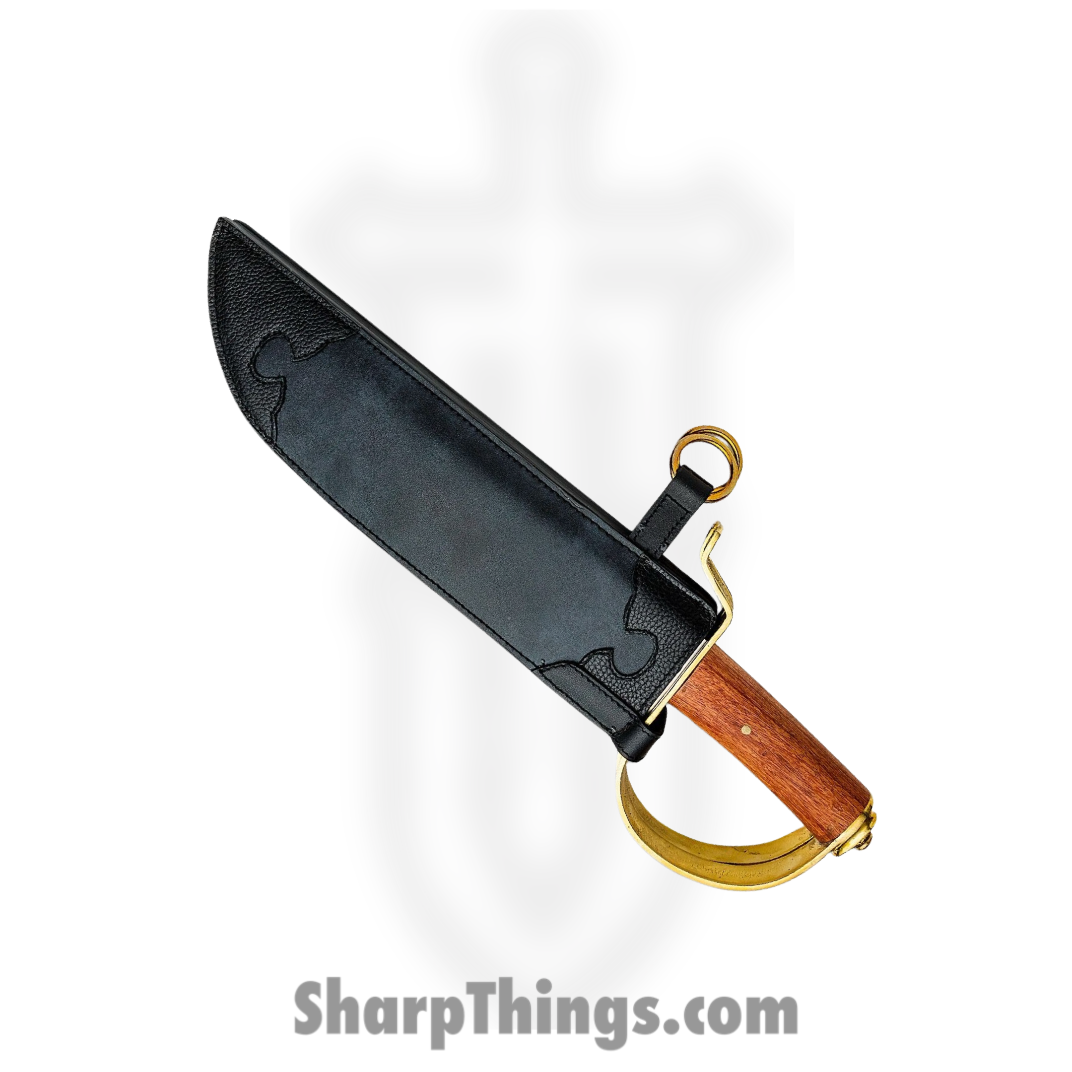 Cold Steel - CS88BF - Butterfly Swords - Fixed Blade Knife - 1055 Carbon Polished - Hardwood - Brown - Image 4