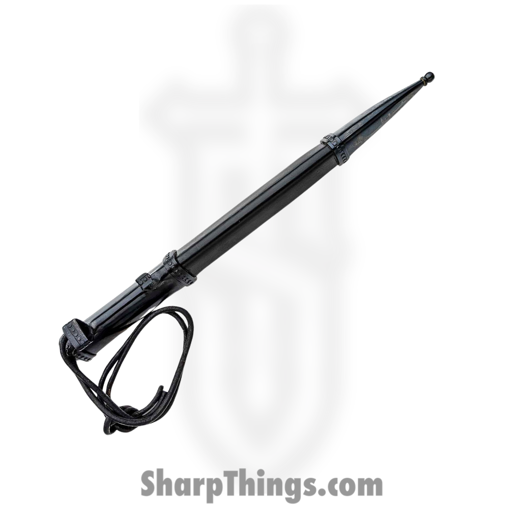 Cold Steel - CS88HRDL - Rondel Dagger - Fixed Blade Knife - 1065 Satin Dagger - Rosewood - Black - Image 2