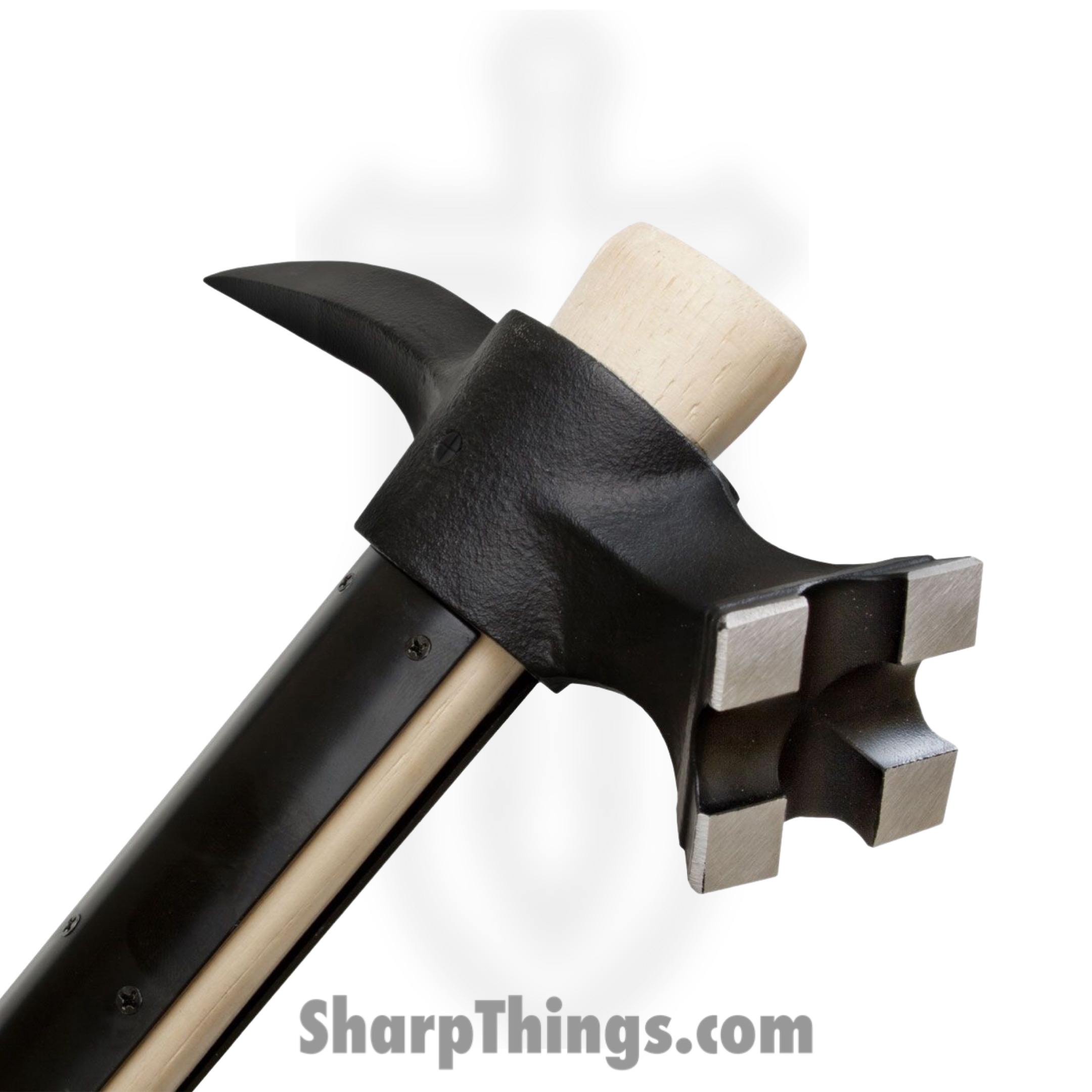 Cold Steel - CS90WHA - War Hammer - 1055 Coated - American Hickory with Langettes - Tan - Image 2