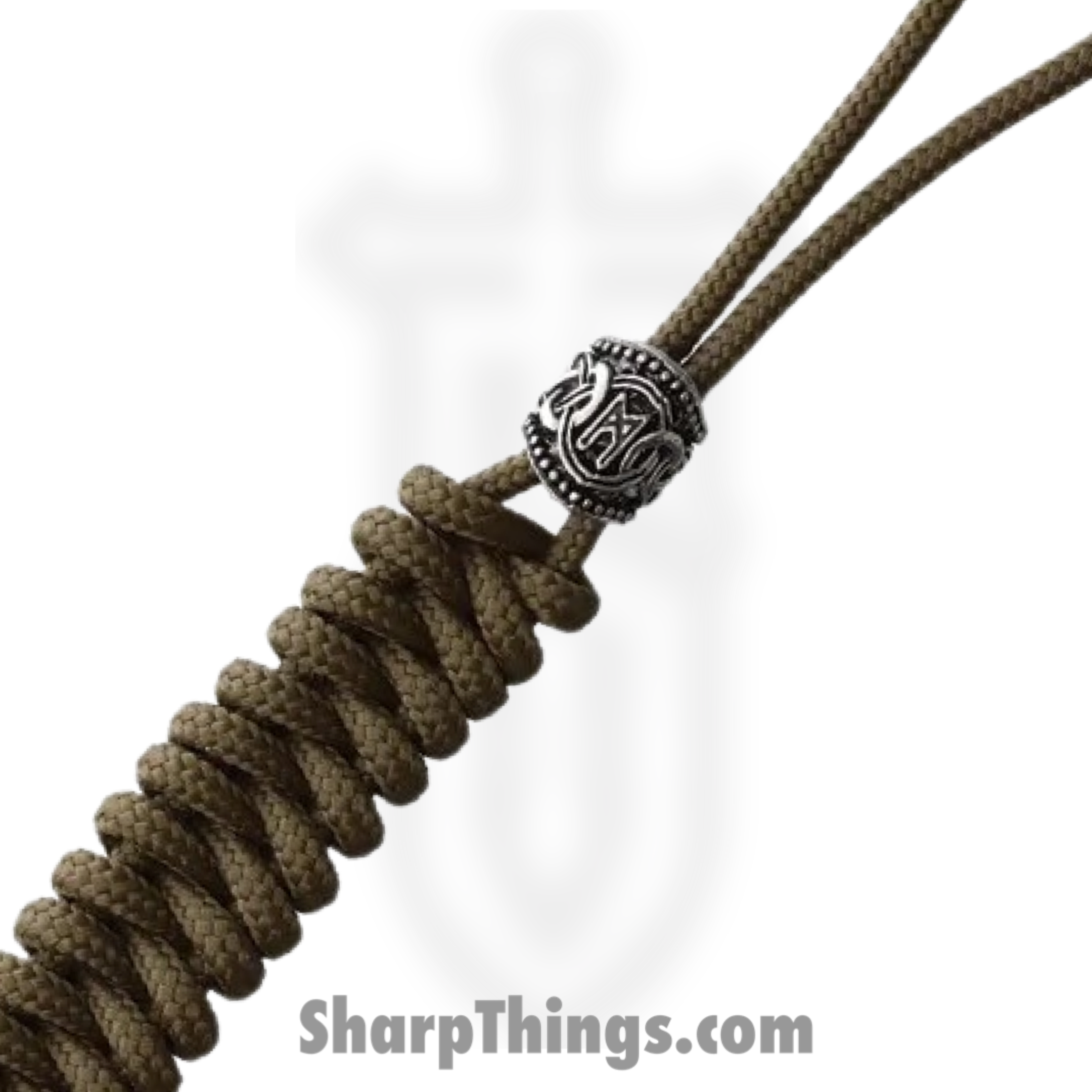 Coeburn Tool - CT1043 - Lanyard With Viking Bead - Tan - Image 2