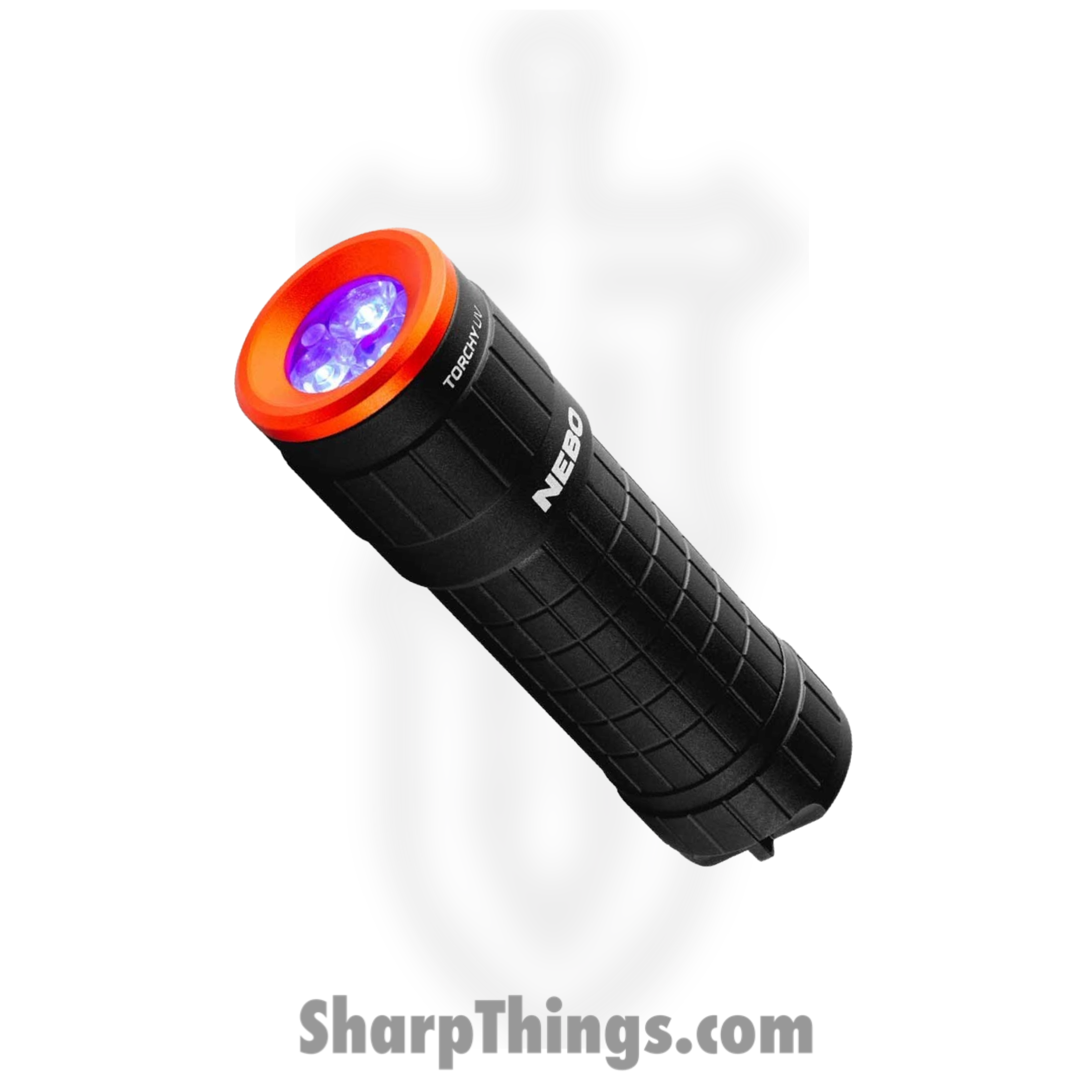 Nebo - NEB-FLT-1061 - Torchy UV Flashlight - Aluminum - Black