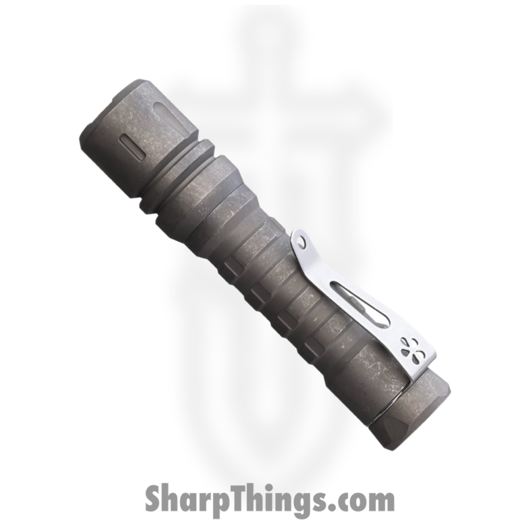 ReyLight - RLLATISW - LANapple Flashlight - Titanium - Gray - Image 2