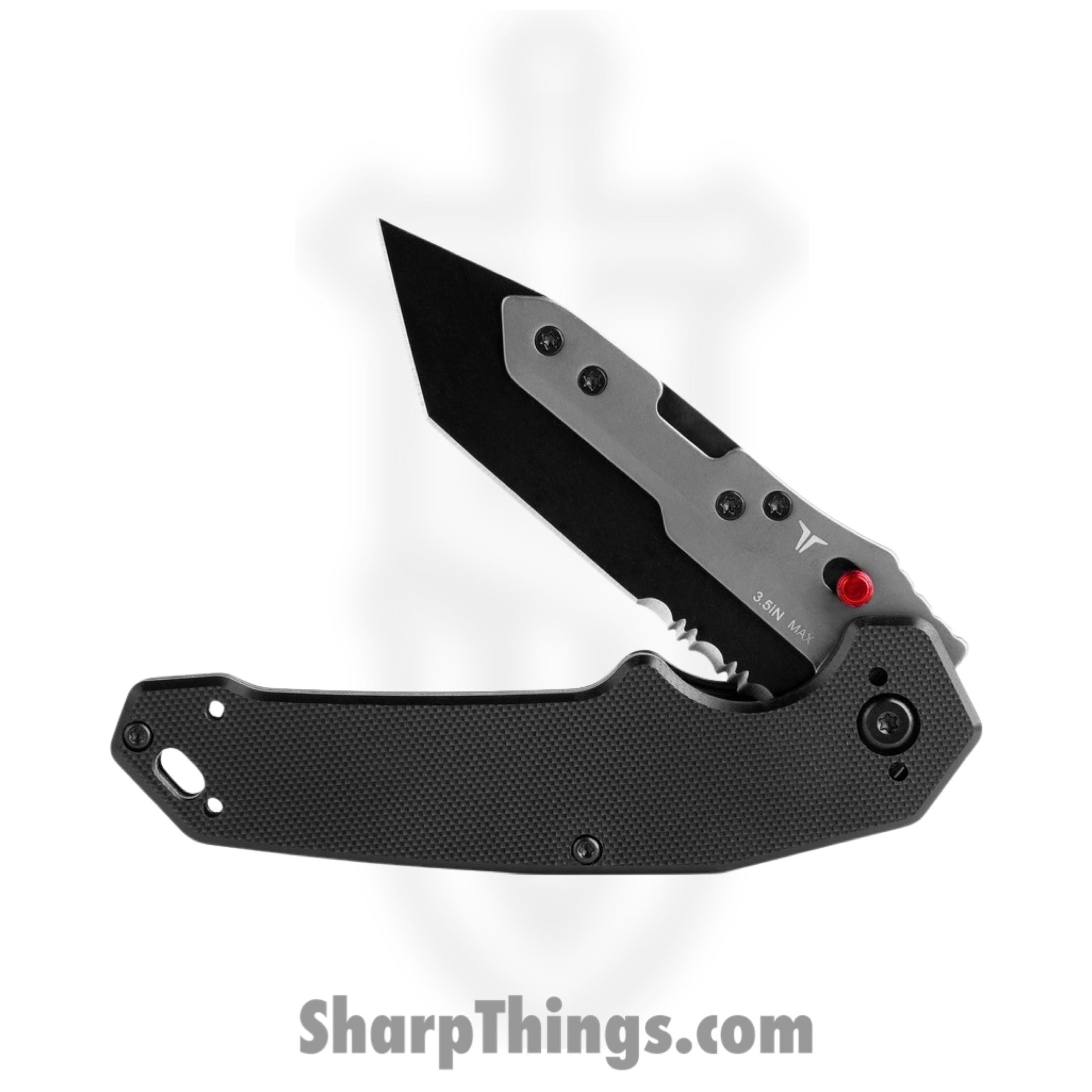 True - TRU-FMK-1003 - Fast Flip Replaceable Blade - Folding Knife - 5Cr13 Coated Multi - G10 - Black - Image 2