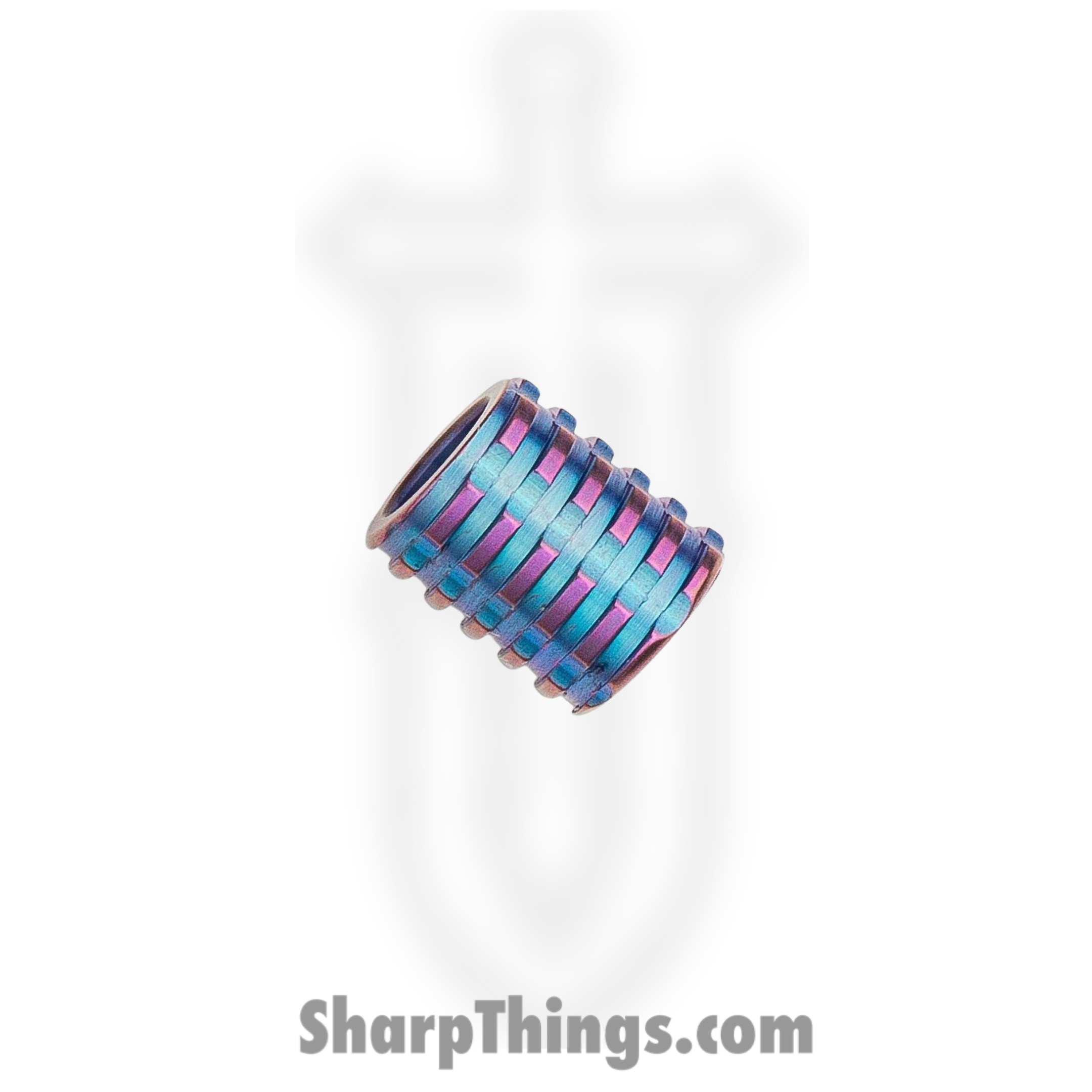 We Knife Co Ltd - WEA02B - Titanium Bead - 6Al4V - Purple