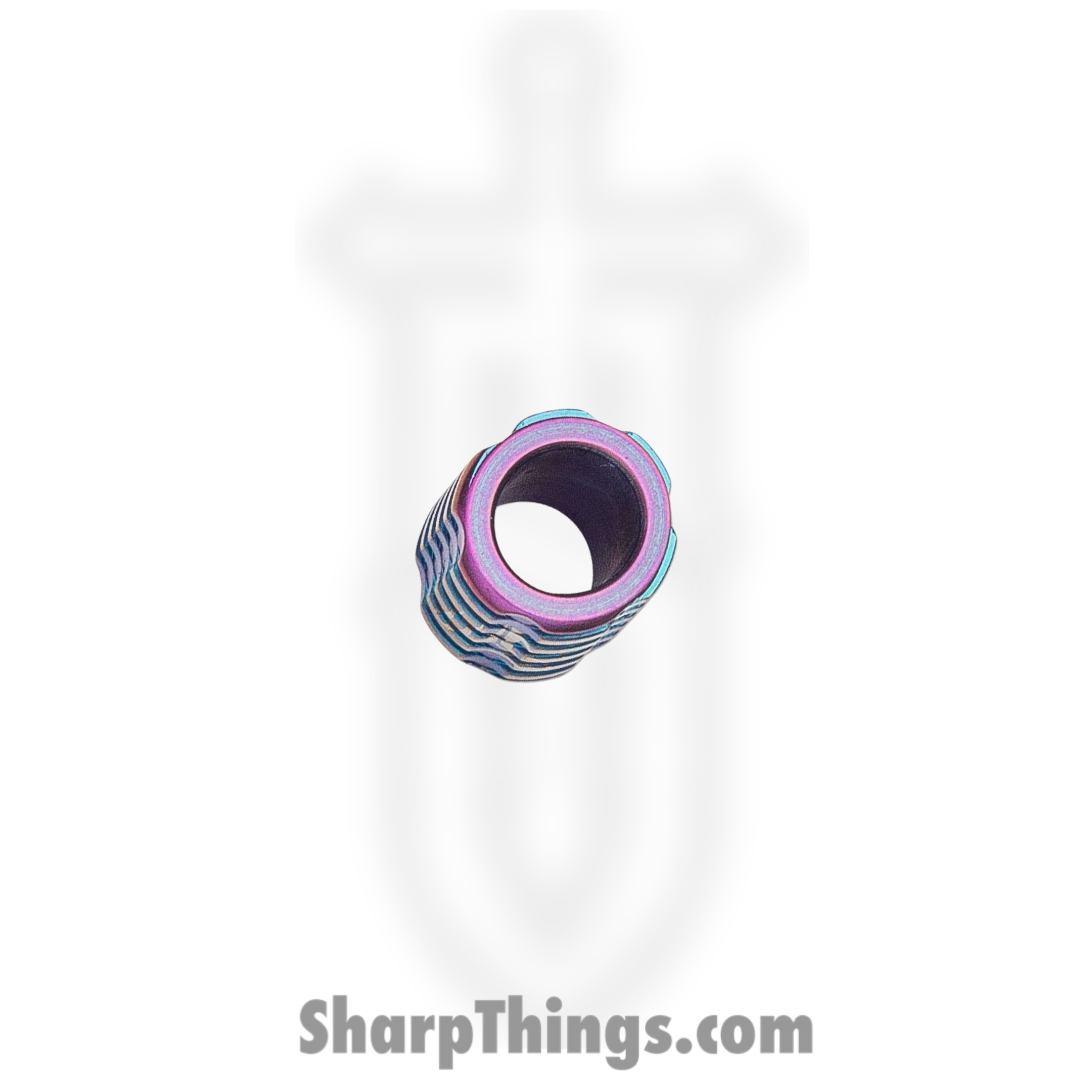 We Knife Co Ltd - WEA02B - Titanium Bead - 6Al4V - Purple - Image 2