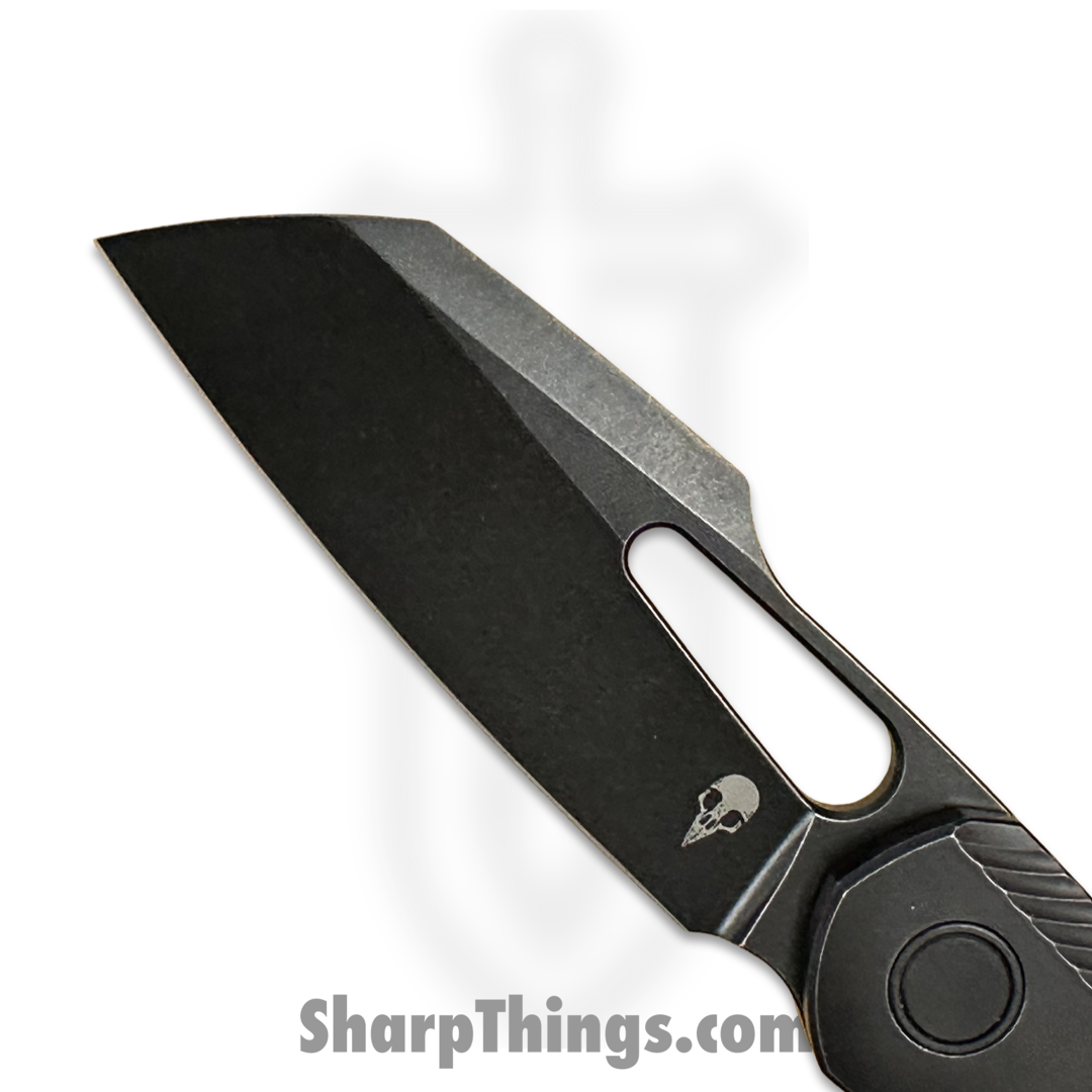 Sparrow Knife Co. - SKCSTRXV1 - Strix R2 Midnight - Folding Knife - Magnacut Coated Wharncliffe - Titanium/FatCarbon - Black - Image 7