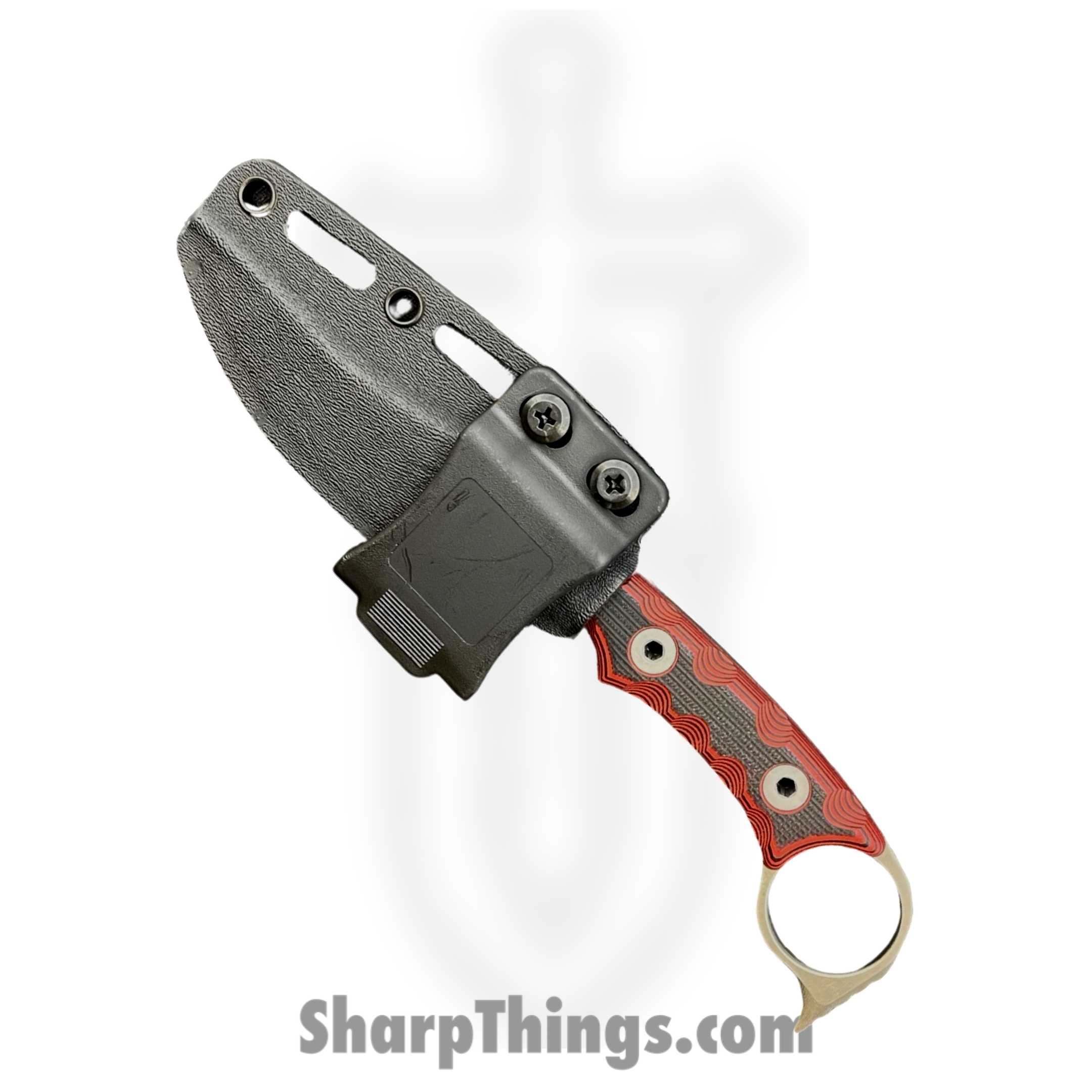 T.Kell Knives - GidV3g10Brim - Gideon V3 - Fixed Blade Knife - Nitro V Coated Trailing Point - G10 - Brimstone - Image 4