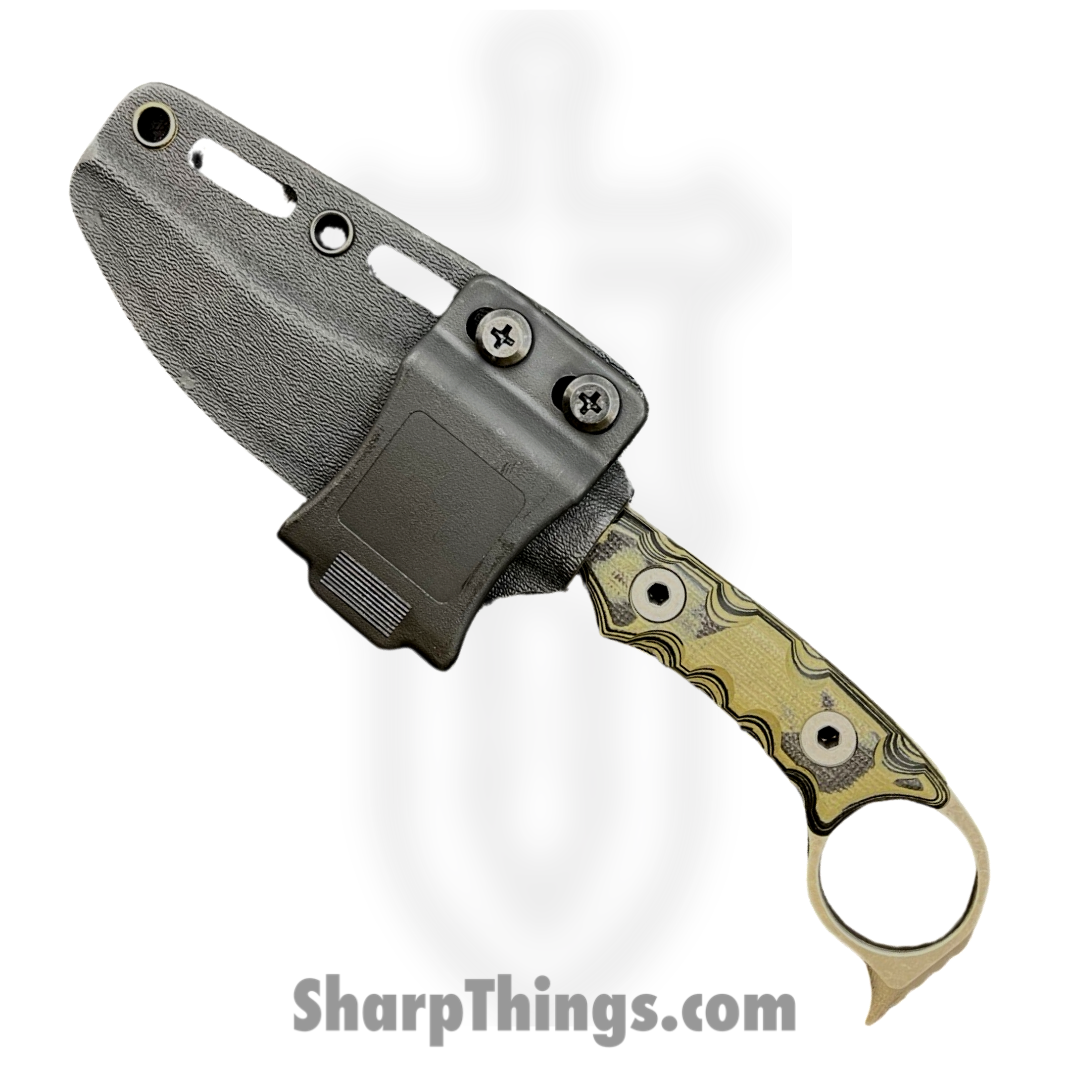 T.Kell Knives - GidV3g10War - Gideon V3 - Fixed Blade Knife - Nitro V Coated Trailing Point - G10 - Warrior - Image 3