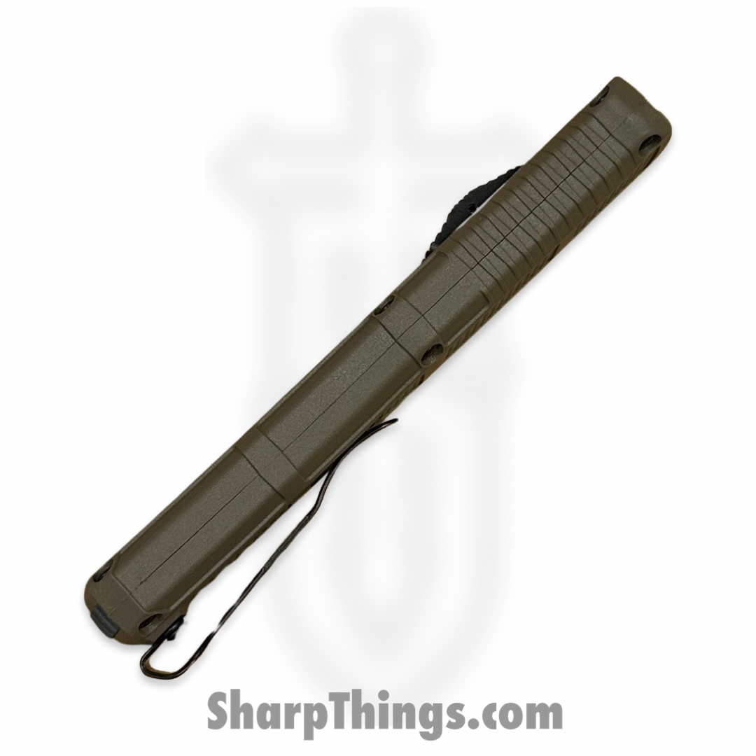 Benchmade - 3370GY-1 - Claymore - OTF Auto - CPM-D2 Coated Dagger - Grivory - Ranger Green - Image 3